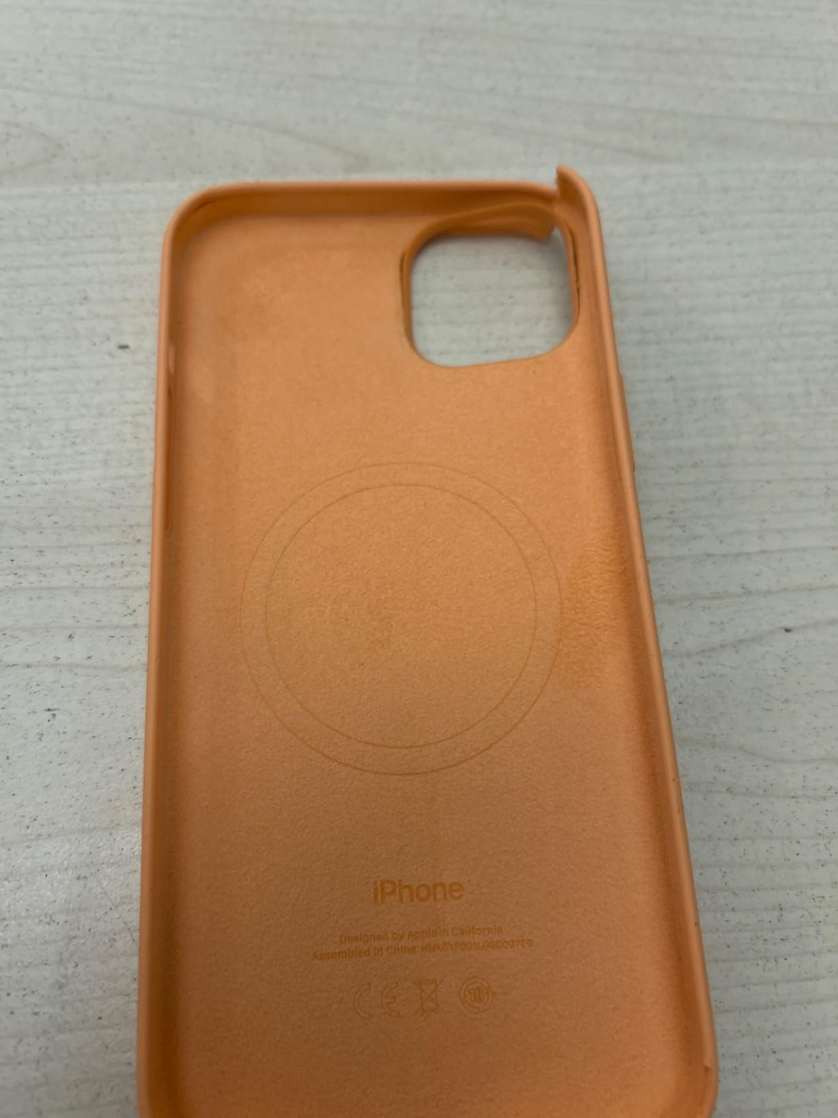 Apple iPhone 15 Plus Silikon Case Handyhülle Sorbet Orange