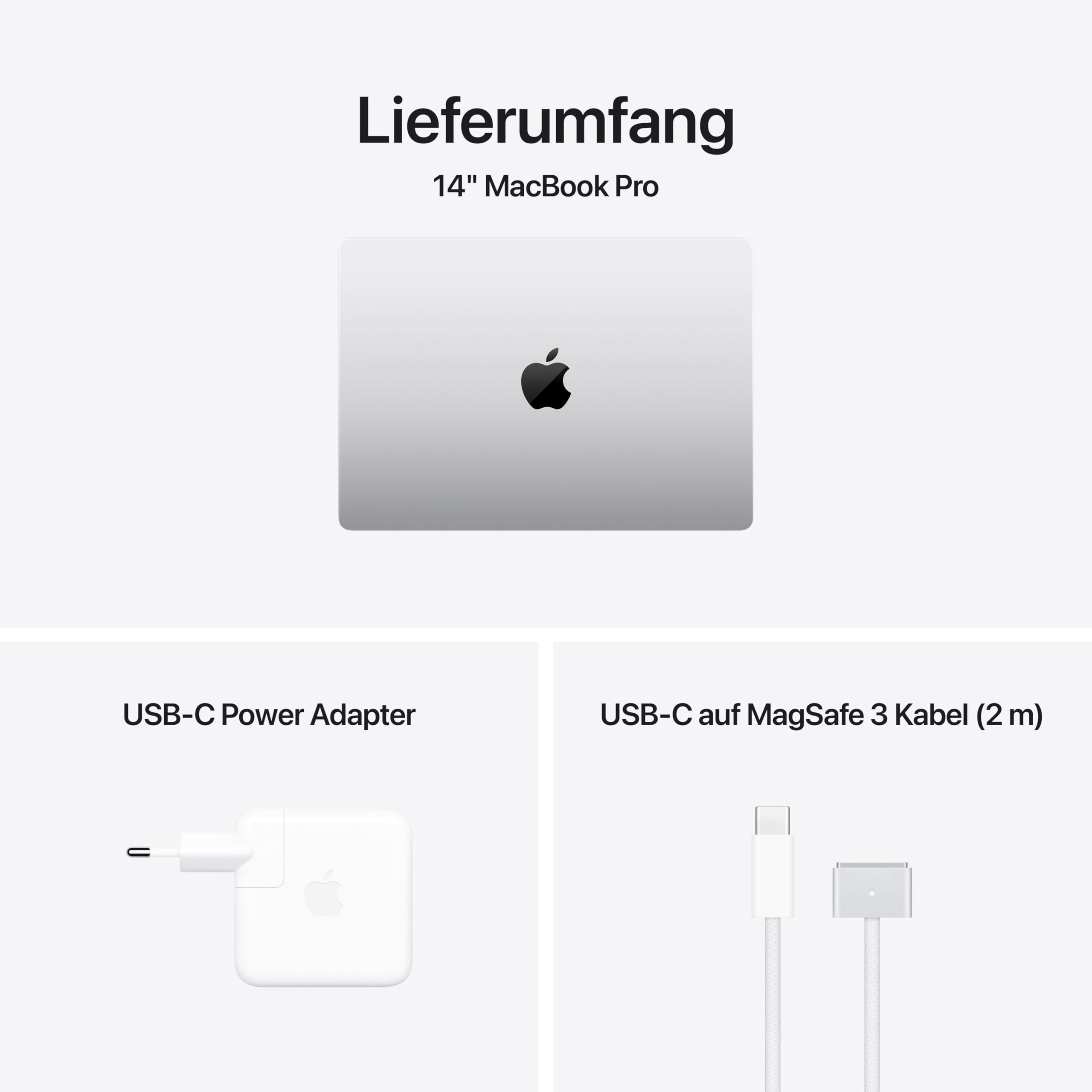 Apple MacBook Pro 14 M4 Max Laptop 36GB 1TB Silber