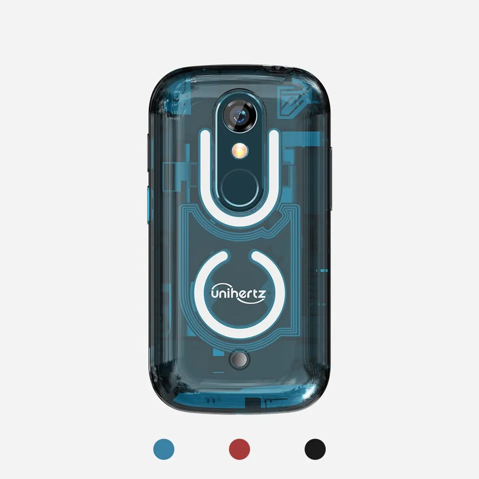 Unihertz Jelly Star Mini Smartphone Blau 8/256GB 3 Zoll