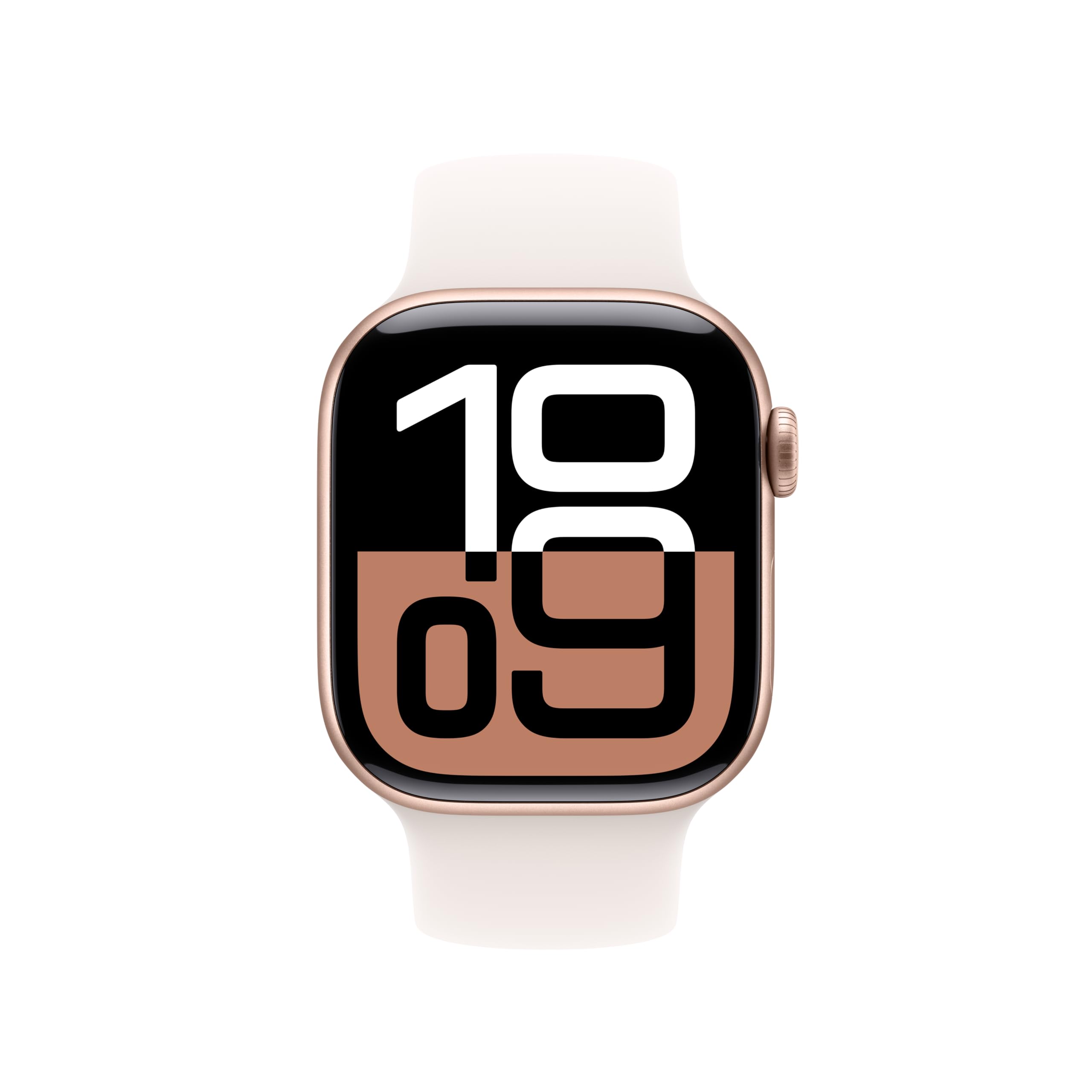 Apple Watch Sportarmband 42mm Blassrosa S/M Fluorelastomer