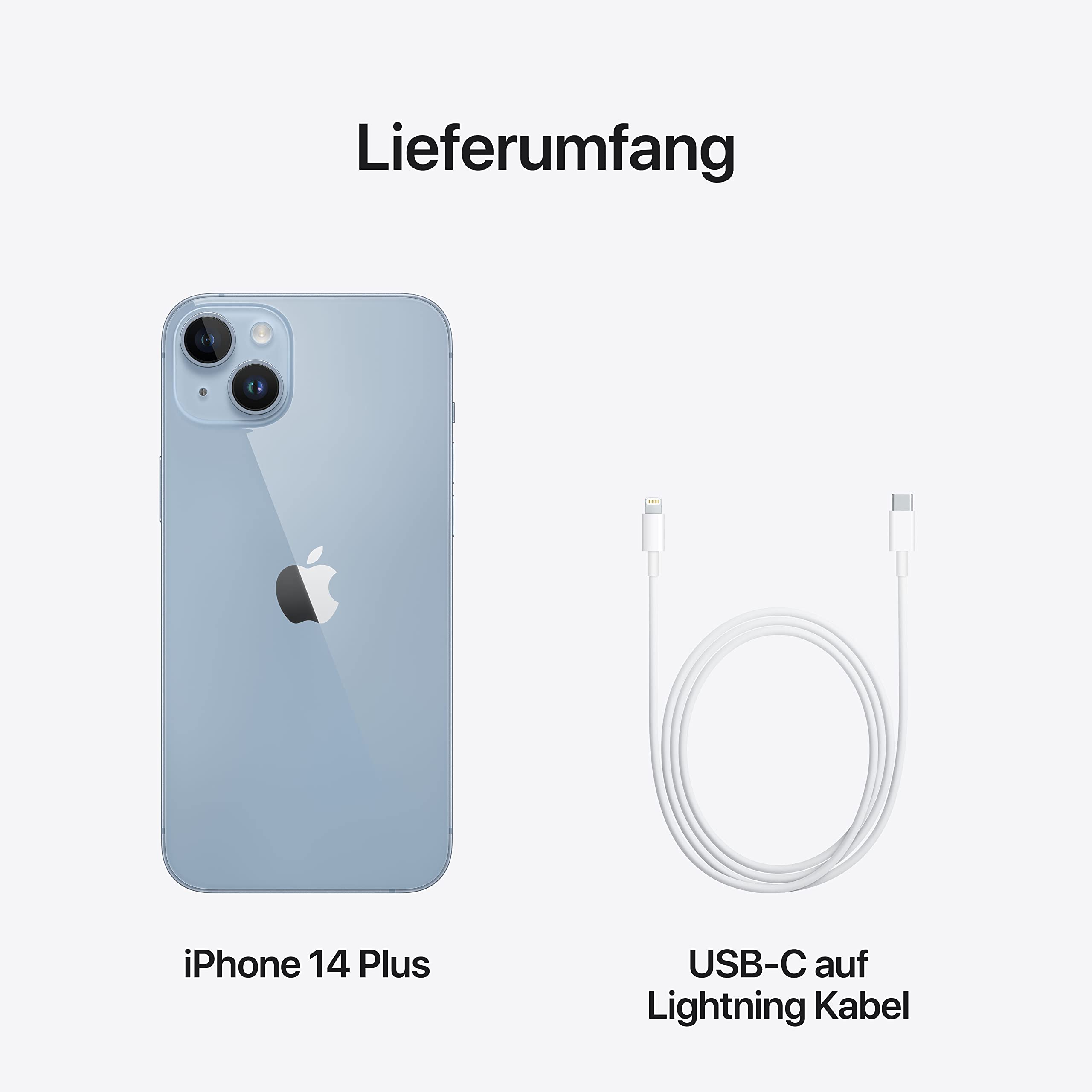 Apple iPhone 14 Plus Smartphone Blau 512 GB