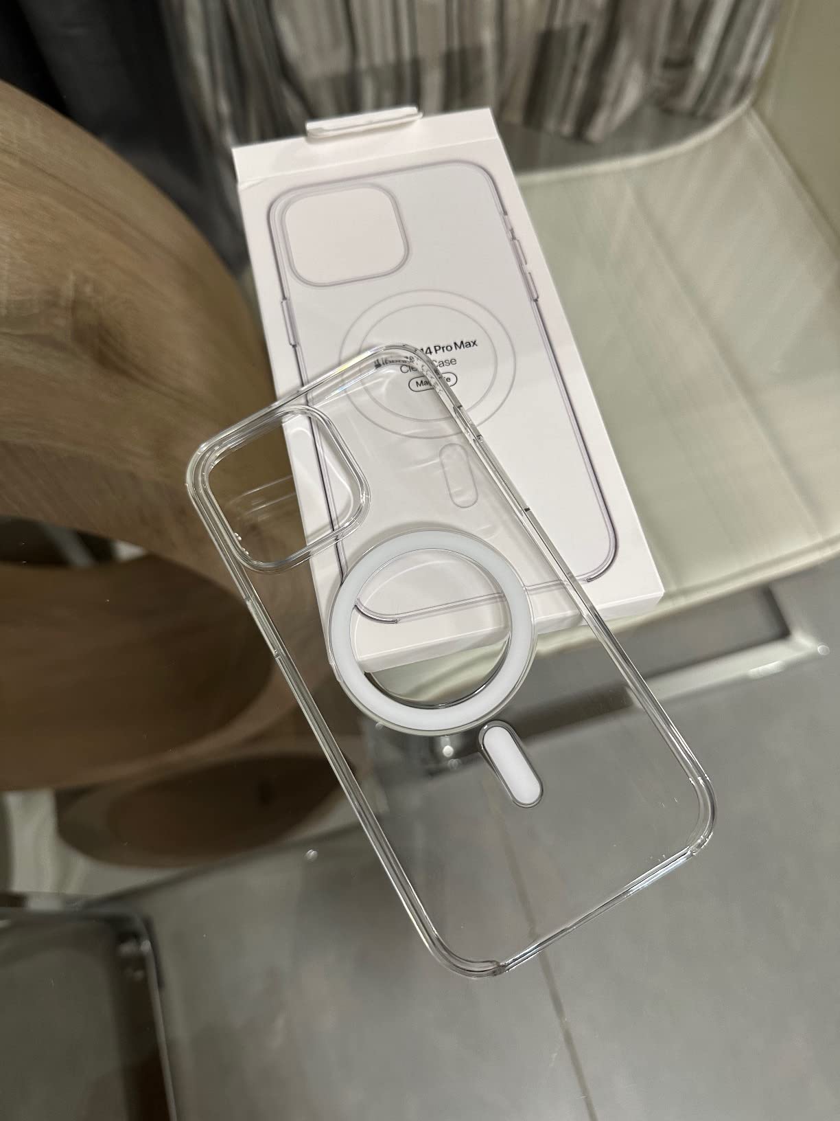 Apple iPhone 14 Pro Max Clear Case Hülle MagSafe transparent