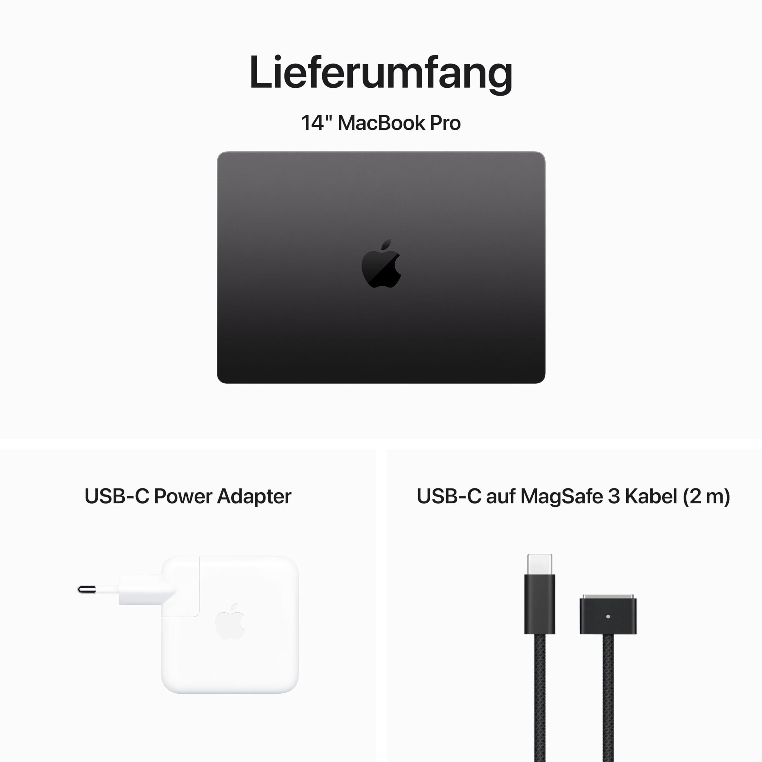 Apple MacBook Pro 14 M3 Max Laptop 36GB 1TB Schwarz