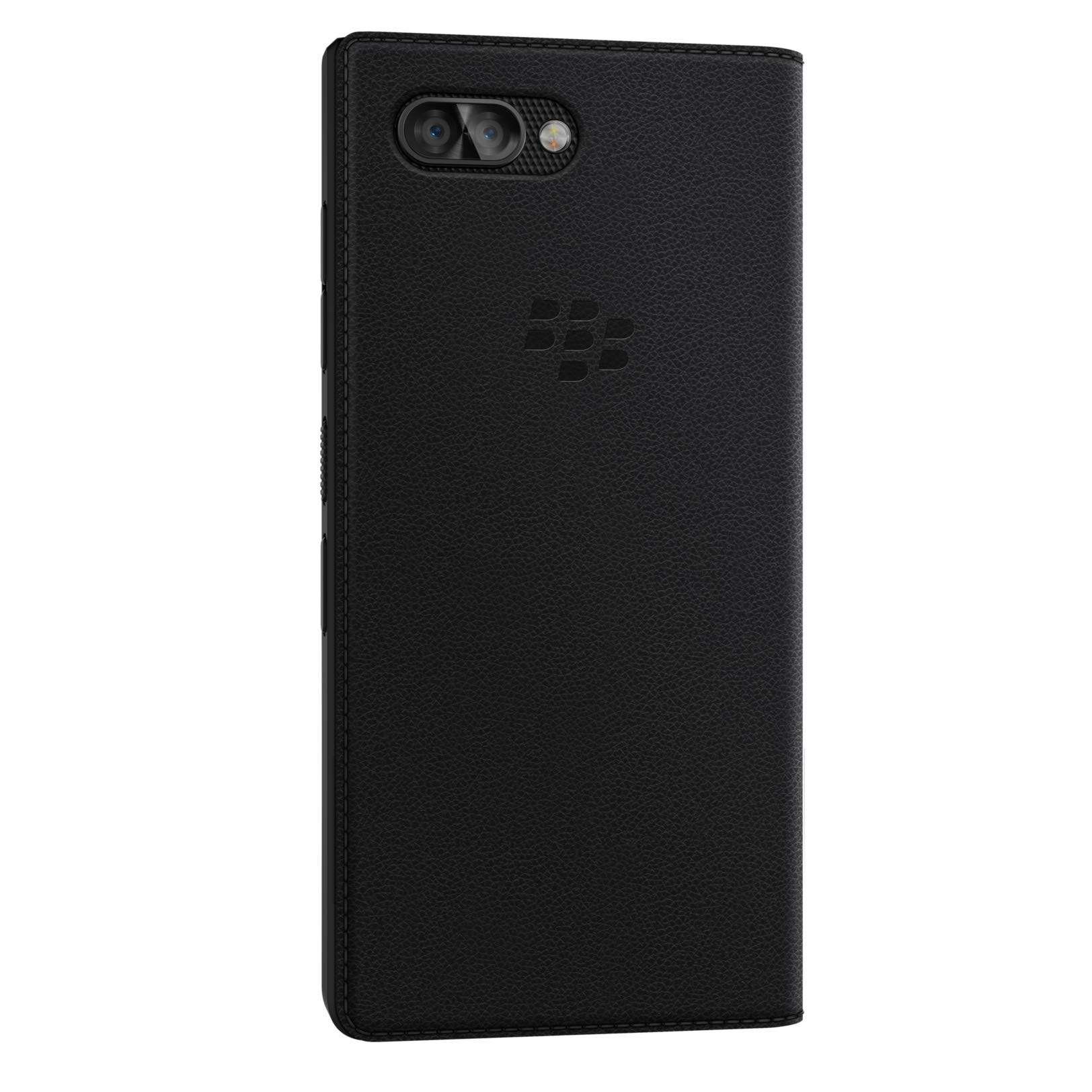 BlackBerry Key2 Smart Flip Case Hülle Schwarz