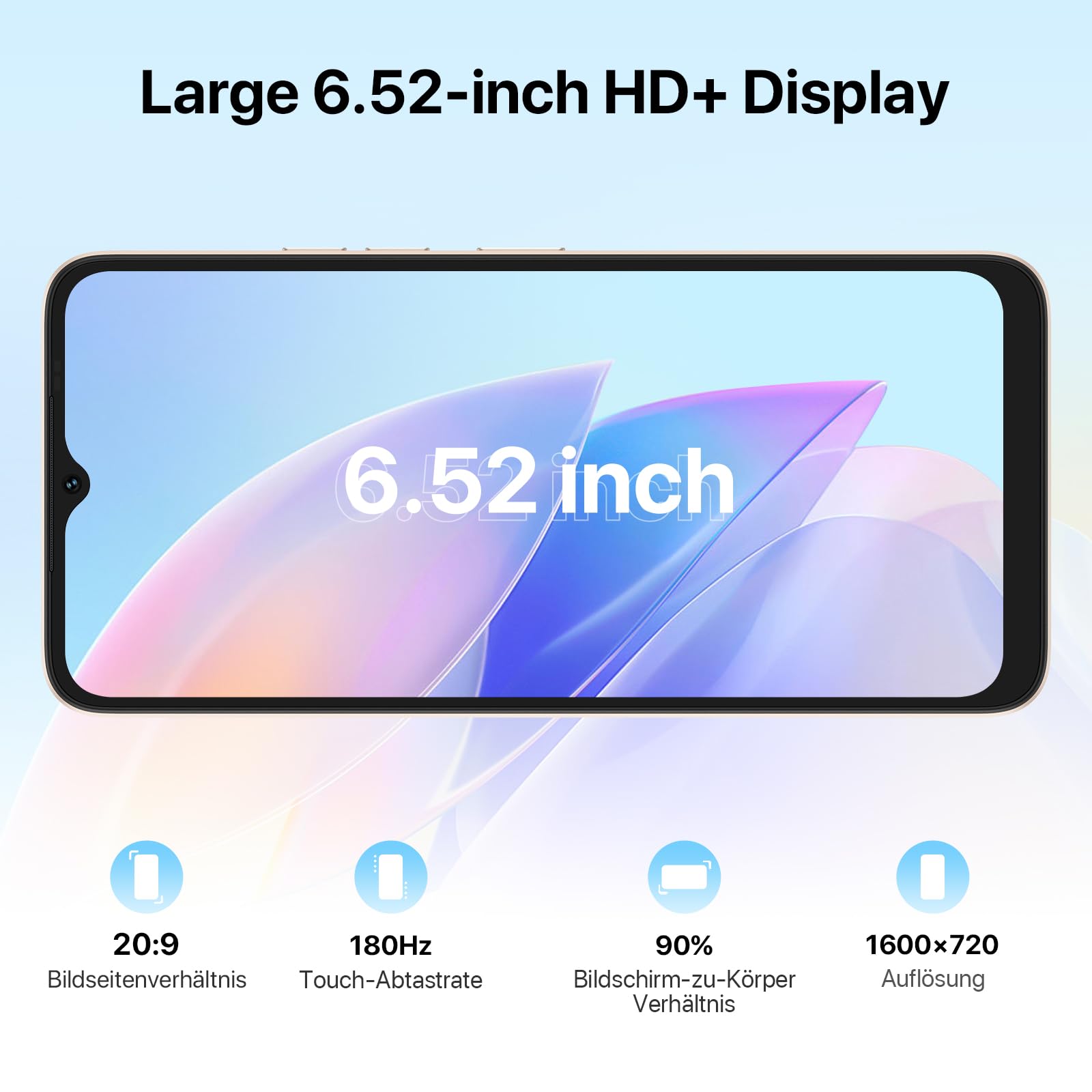 UMIDIGI G2 Smartphone 32GB ohne Vertrag 6,52 Zoll HD