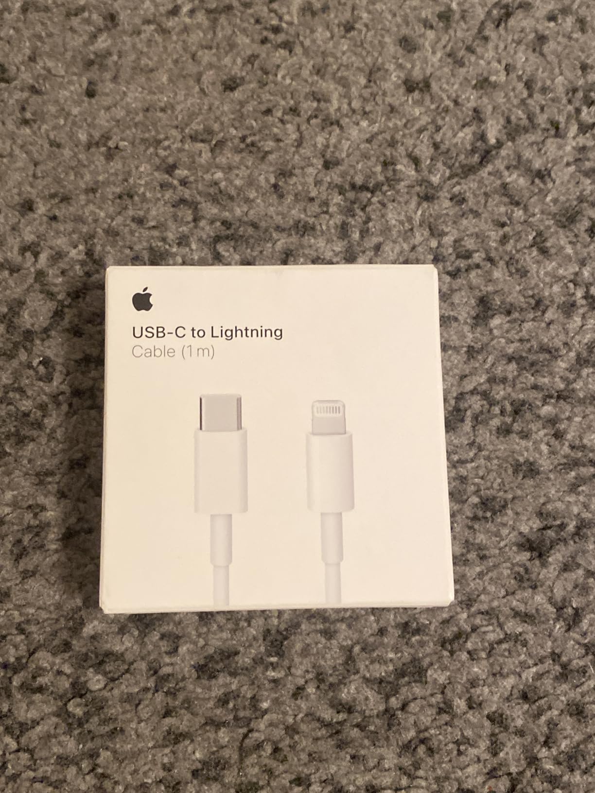 Apple USB-C auf Lightning Kabel 1m Weiß Schnellladung
