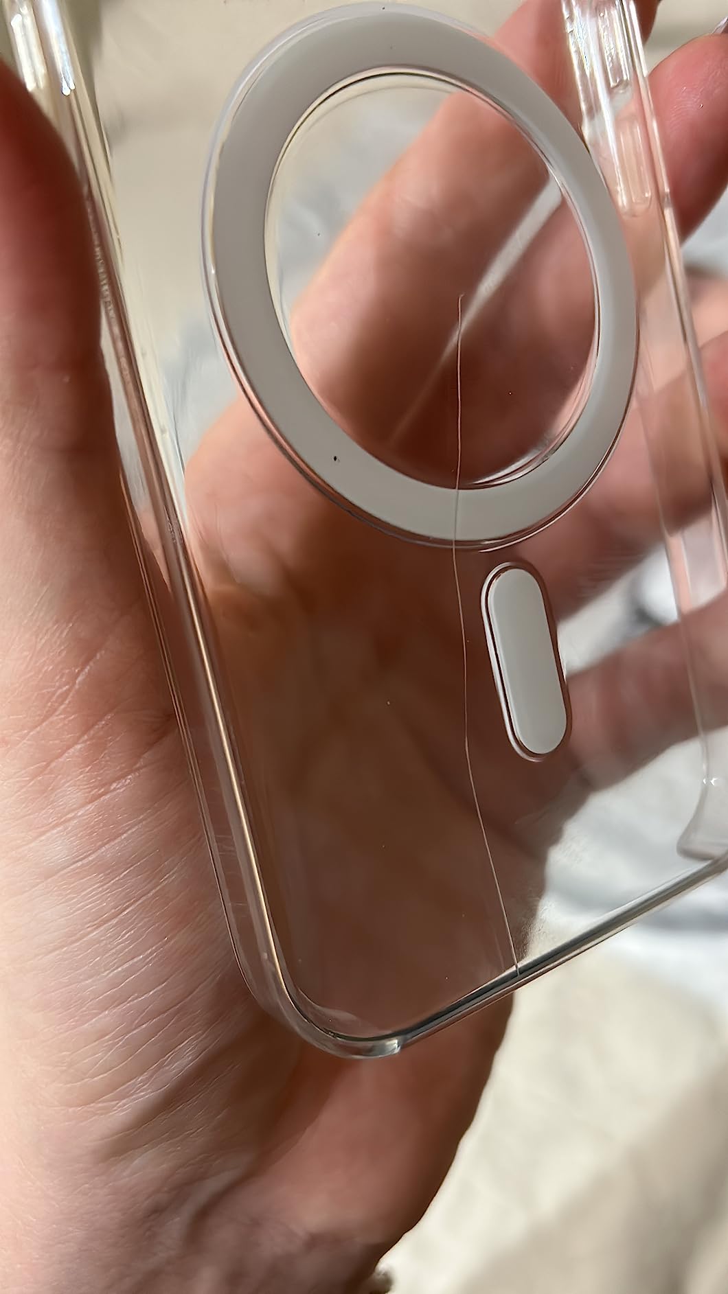 Apple iPhone 14 Clear Hülle transparent MagSafe Polycarbonat