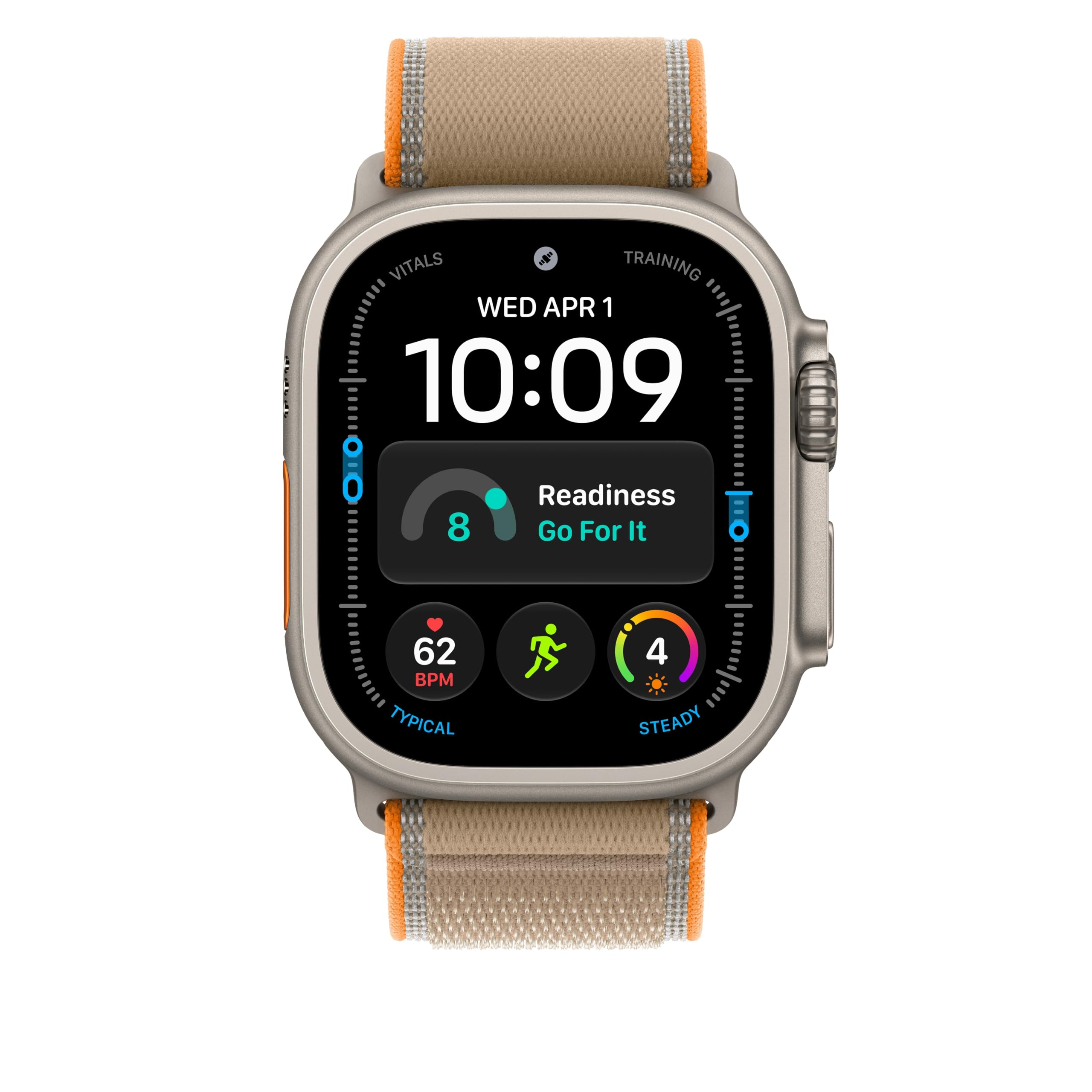 Apple Watch Trail Loop Armband 49 mm Sand S/M