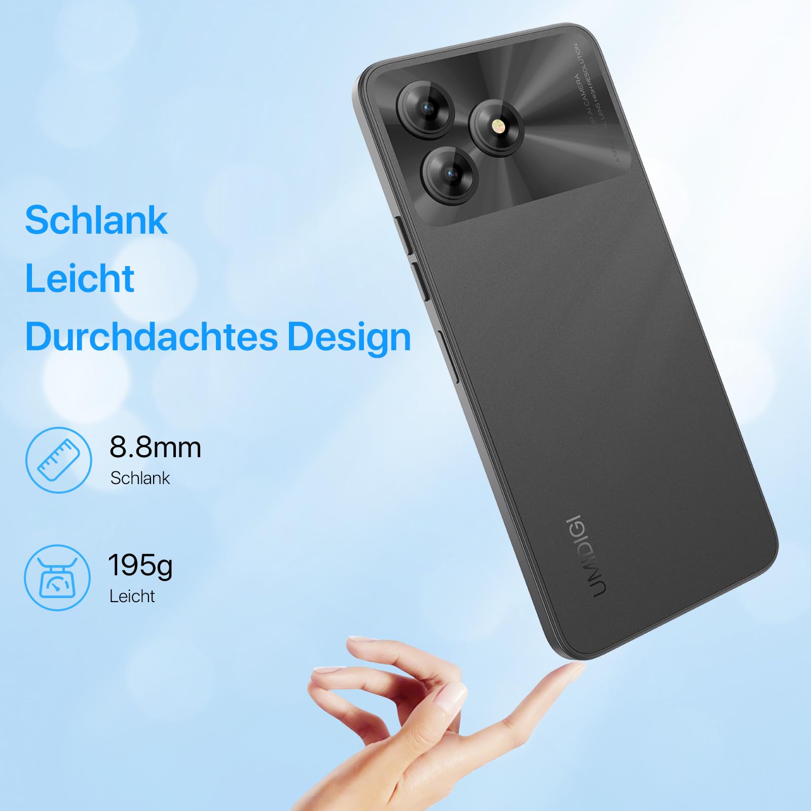 UMIDIGI G5 Smartphone 6,6 Zoll 16GB RAM 128GB 50MP