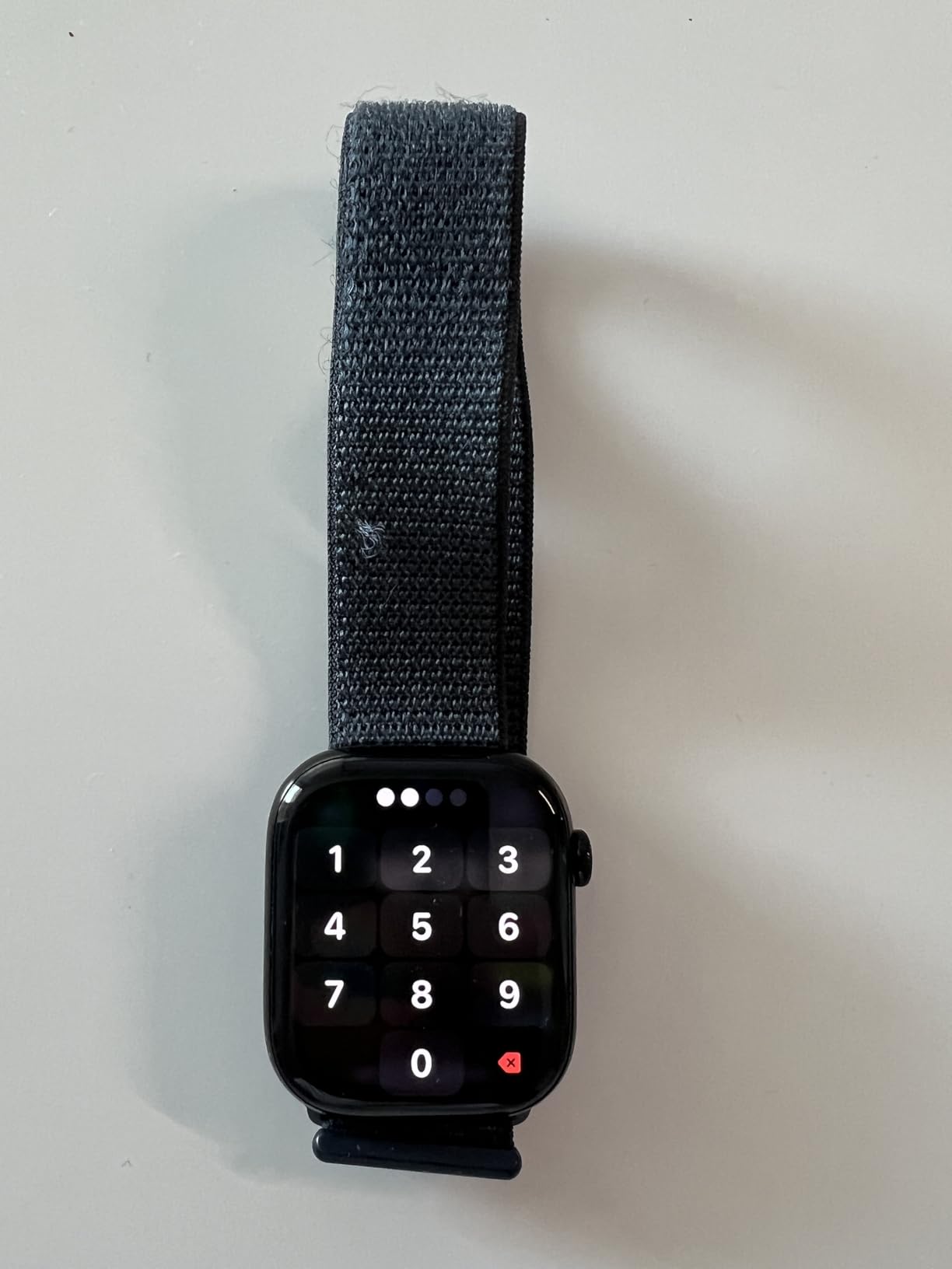 Apple Watch Sport Loop 46mm Armband Cantaloupe One Size Nylon