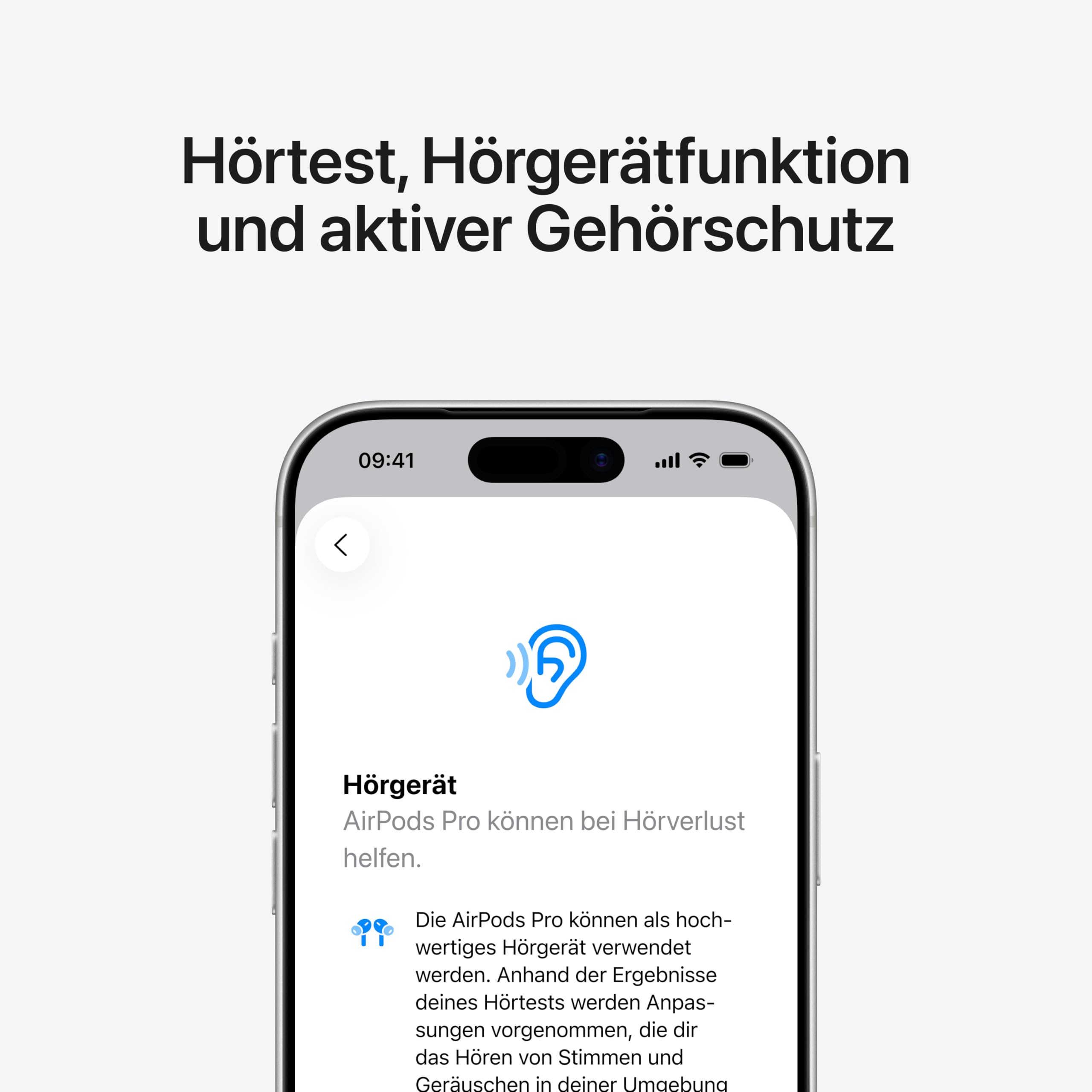 Apple AirPods Pro 3 Kopfhörer Weiß ANC USB-C