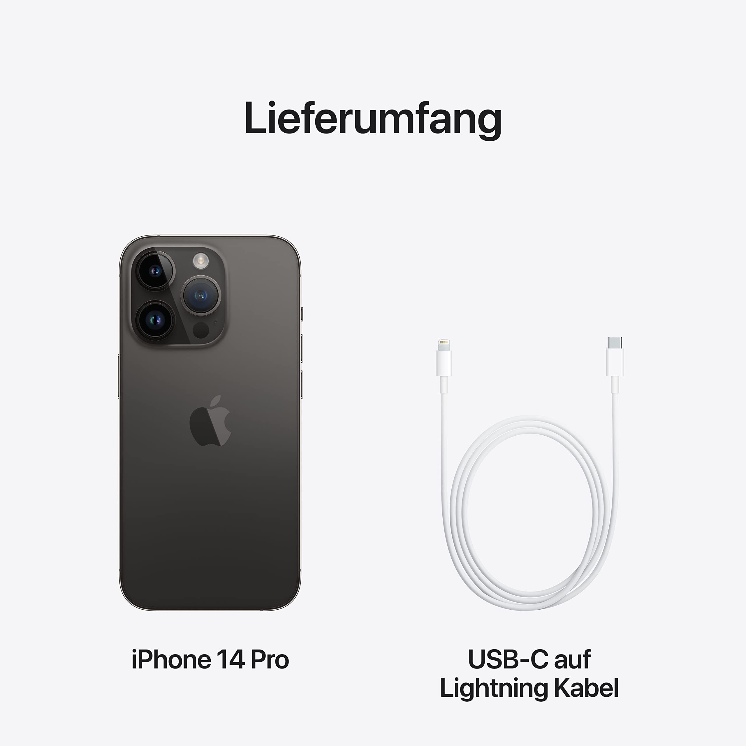 Apple iPhone 14 Pro Smartphone 512 GB Space Schwarz