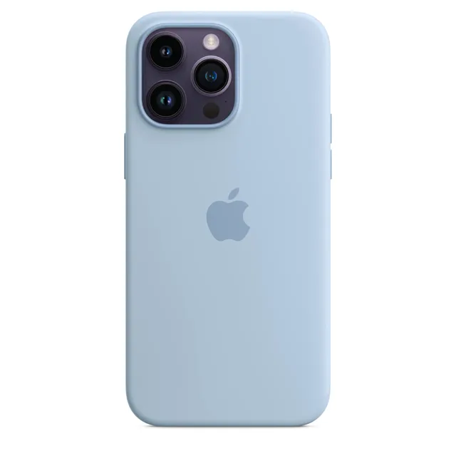 Apple iPhone 14 Pro Max Silikon Hülle mit MagSafe Himmel