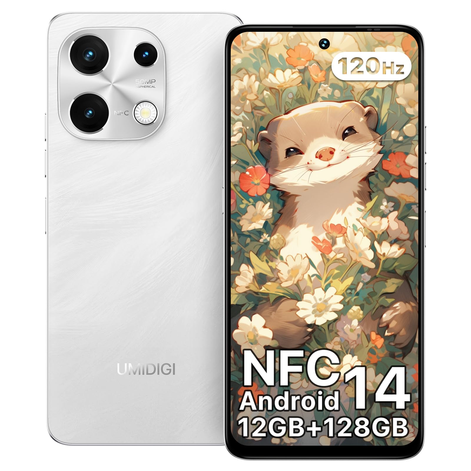 UMIDIGI Note 100 Smartphone 128GB 50MP 120Hz