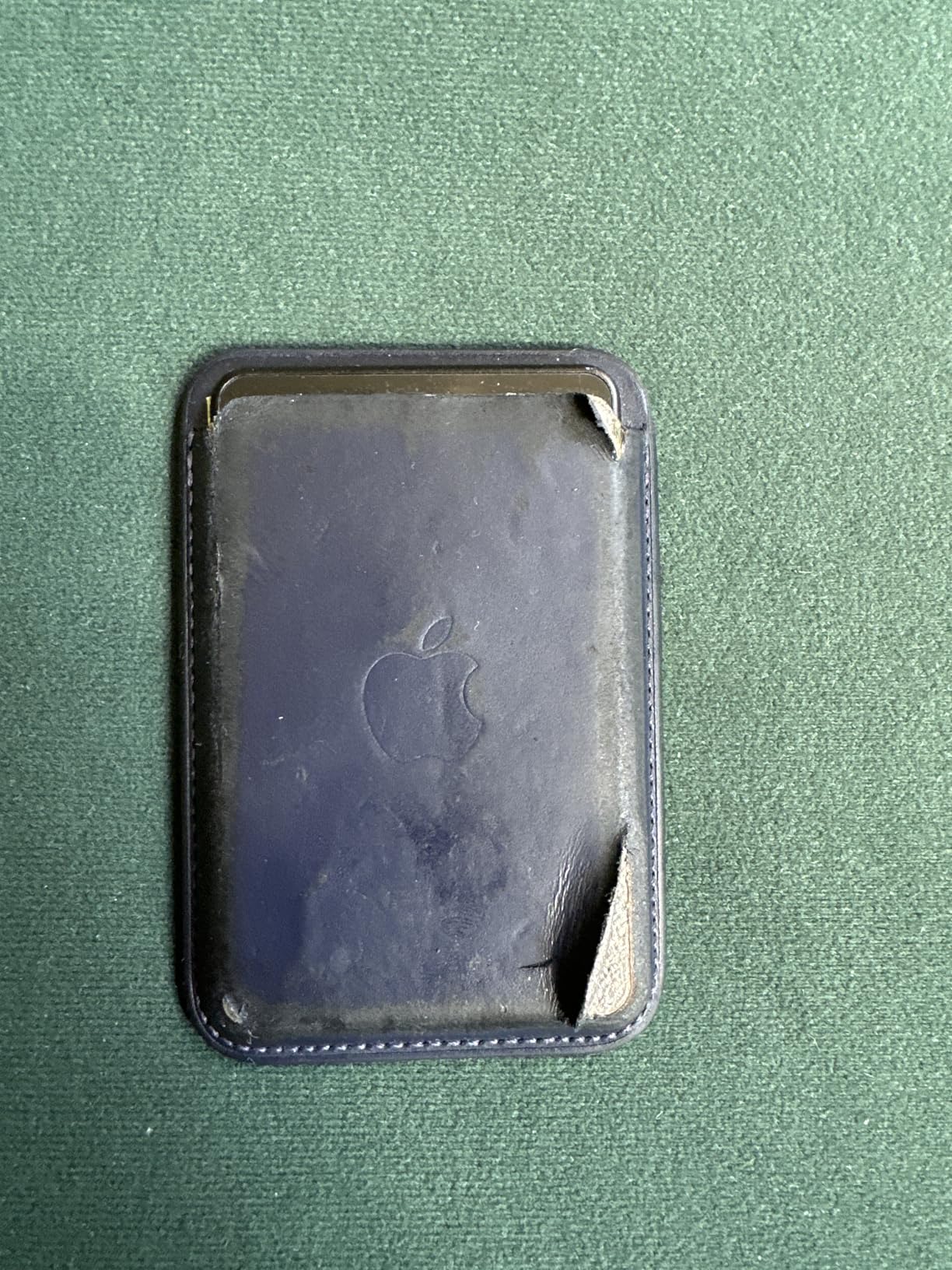 Apple iPhone Leder Wallet Kartenetui Tinte MagSafe 3 Karten