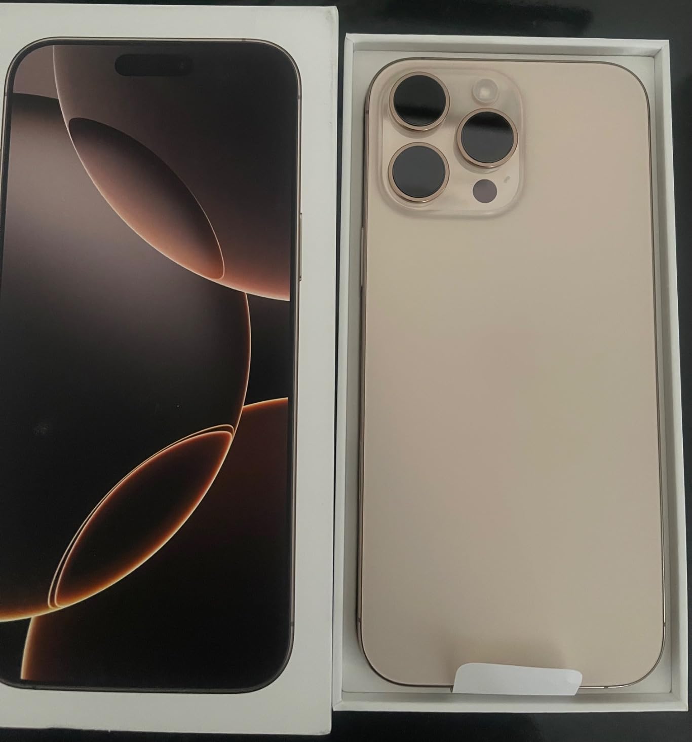 Apple iPhone 16 Pro Max Smartphone 1 TB Titan Weiß 5G