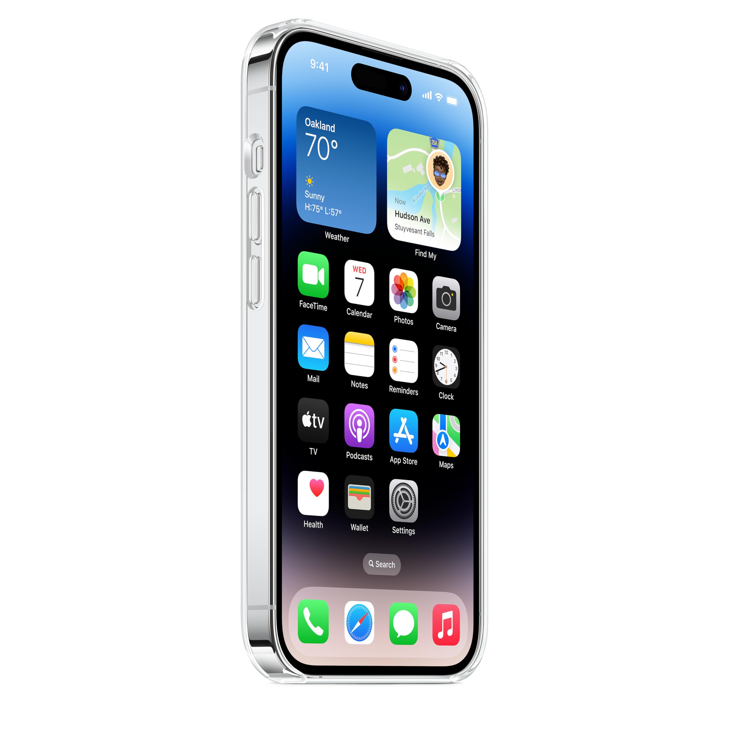 Apple iPhone 14 Pro Clear Case Hülle MagSafe transparent