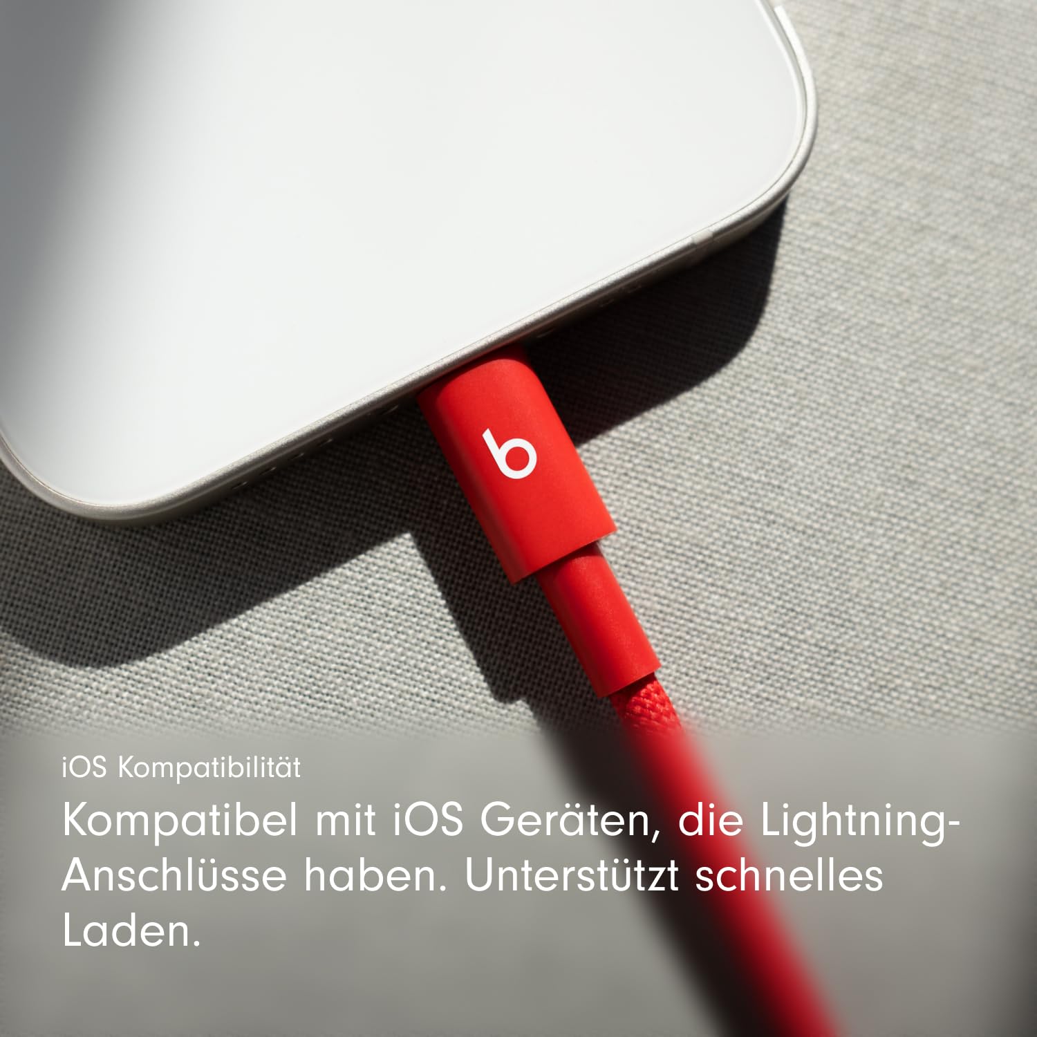 Beats USB-C auf Lightning Kabel 1,5 m Blitz-Rot