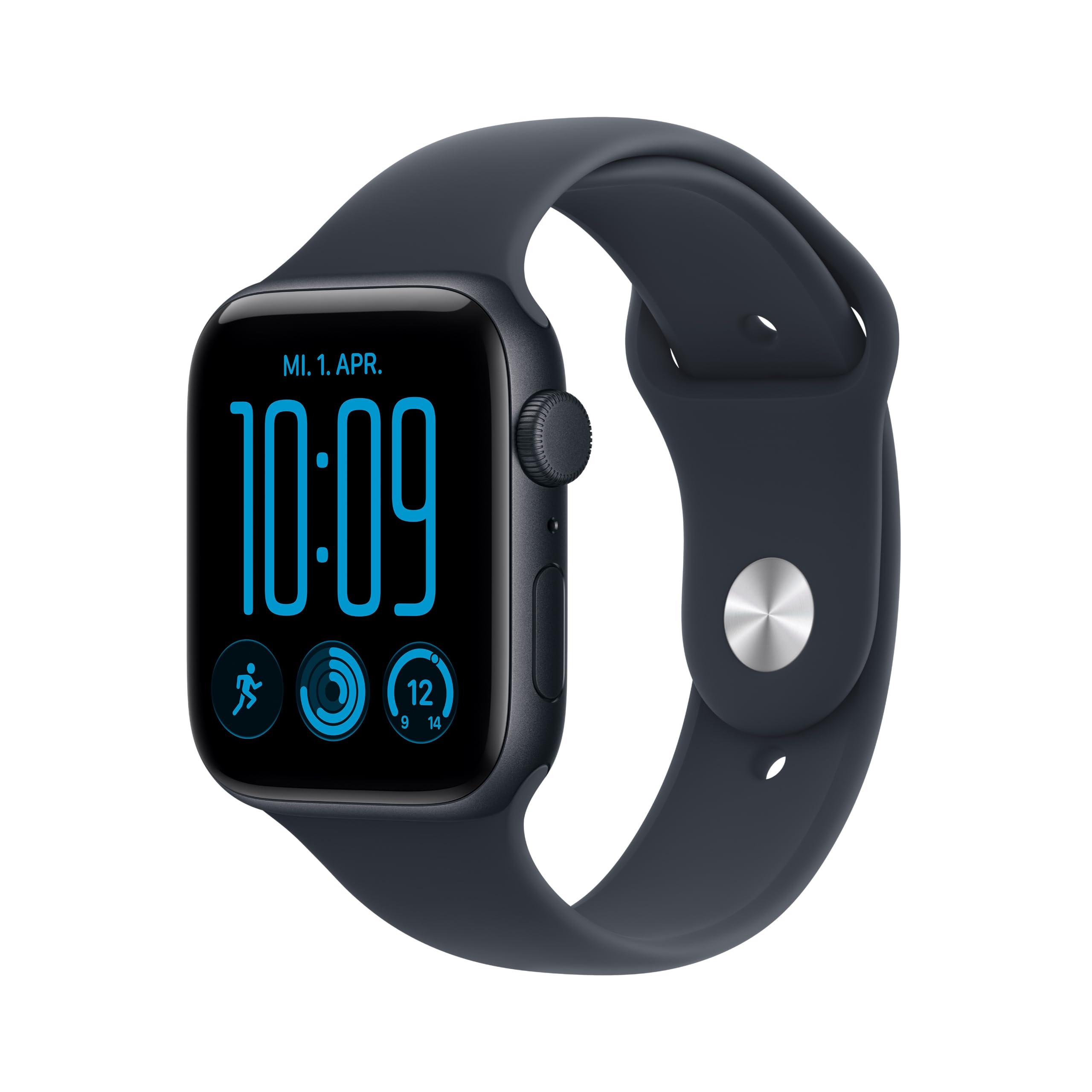 Apple Watch SE 3 GPS 44mm Smartwatch Mitternacht Aluminium