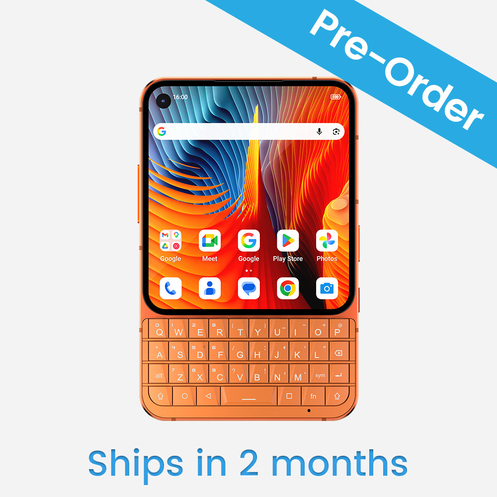 Unihertz Titan 2 Elite Smartphone 5G QWERTY Schwarz AMOLED