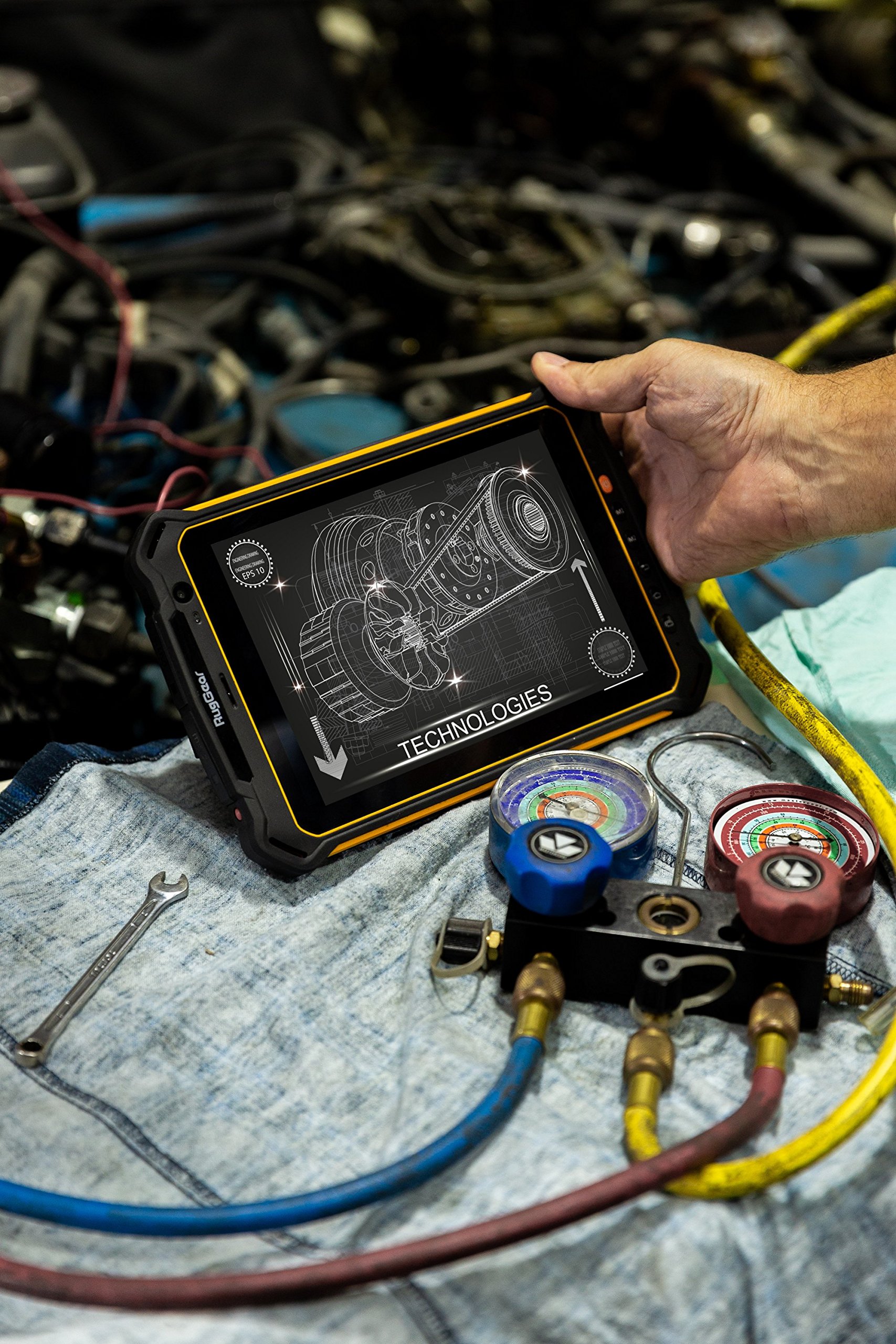 RugGear RG910 Tablet Outdoor IP68 PTT robust