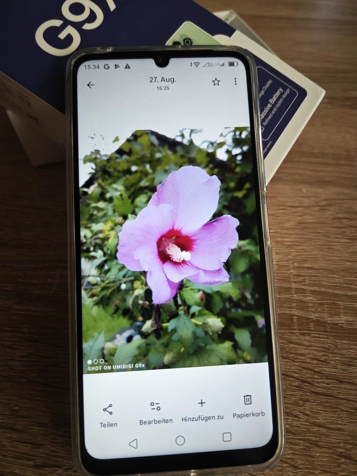 Umidigi G9x Smartphone 8GB 128GB Schwarz 90Hz