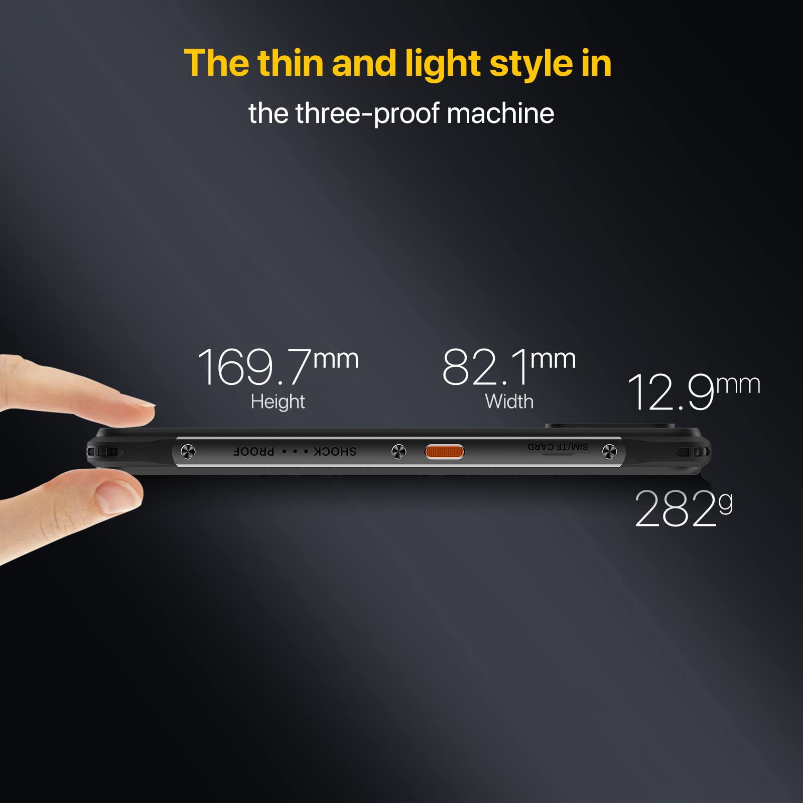 Umidigi Bison X10S Outdoor Smartphone 4GB+32GB Grau