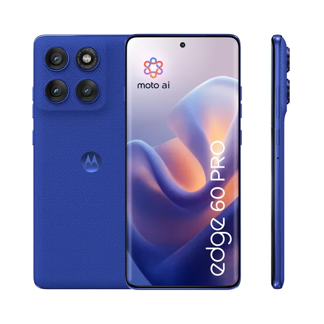 Motorola Edge 60 Pro Smartphone 12/512GB Dazzling Blue 50MP