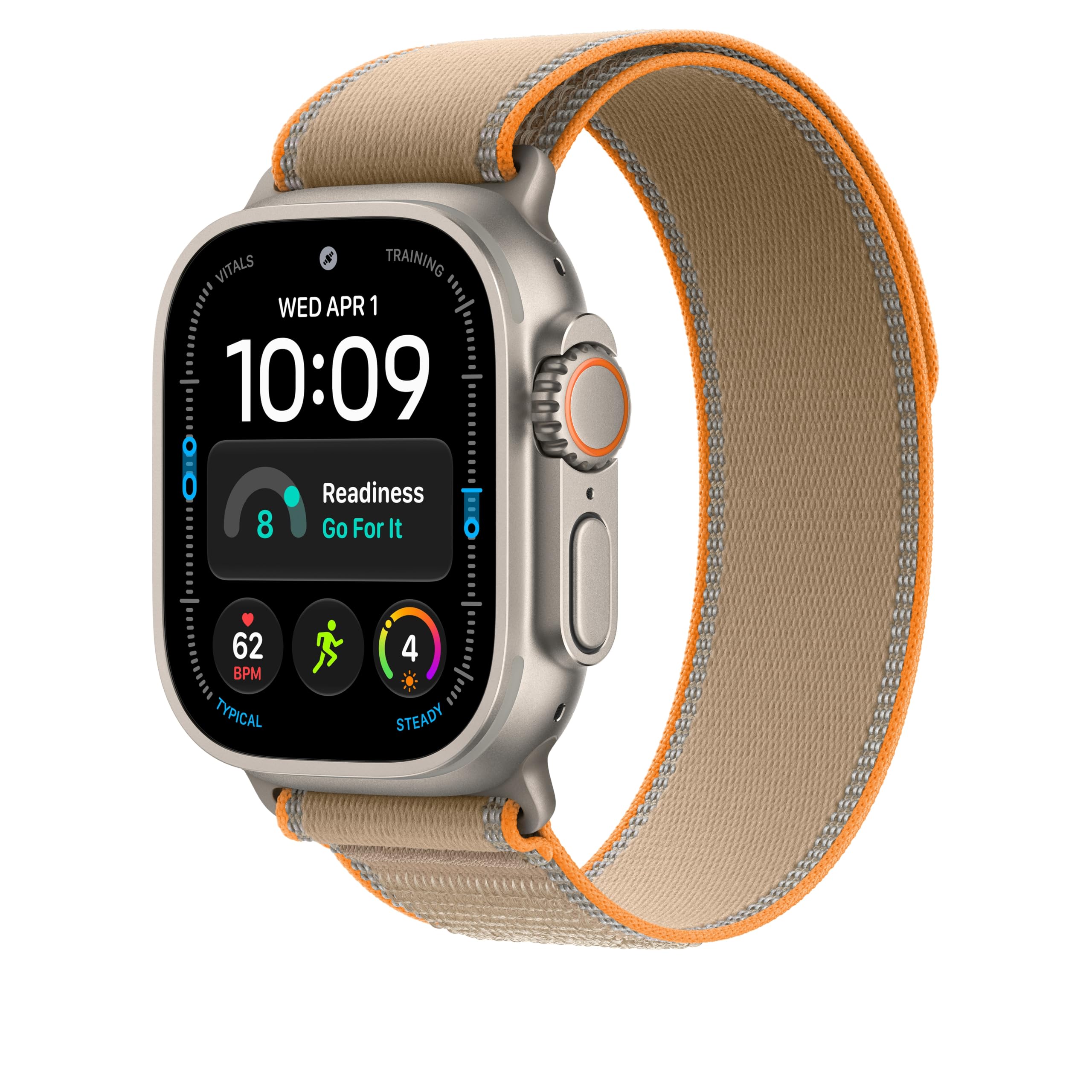 Apple Watch Trail Loop Armband 49 mm Sand S/M