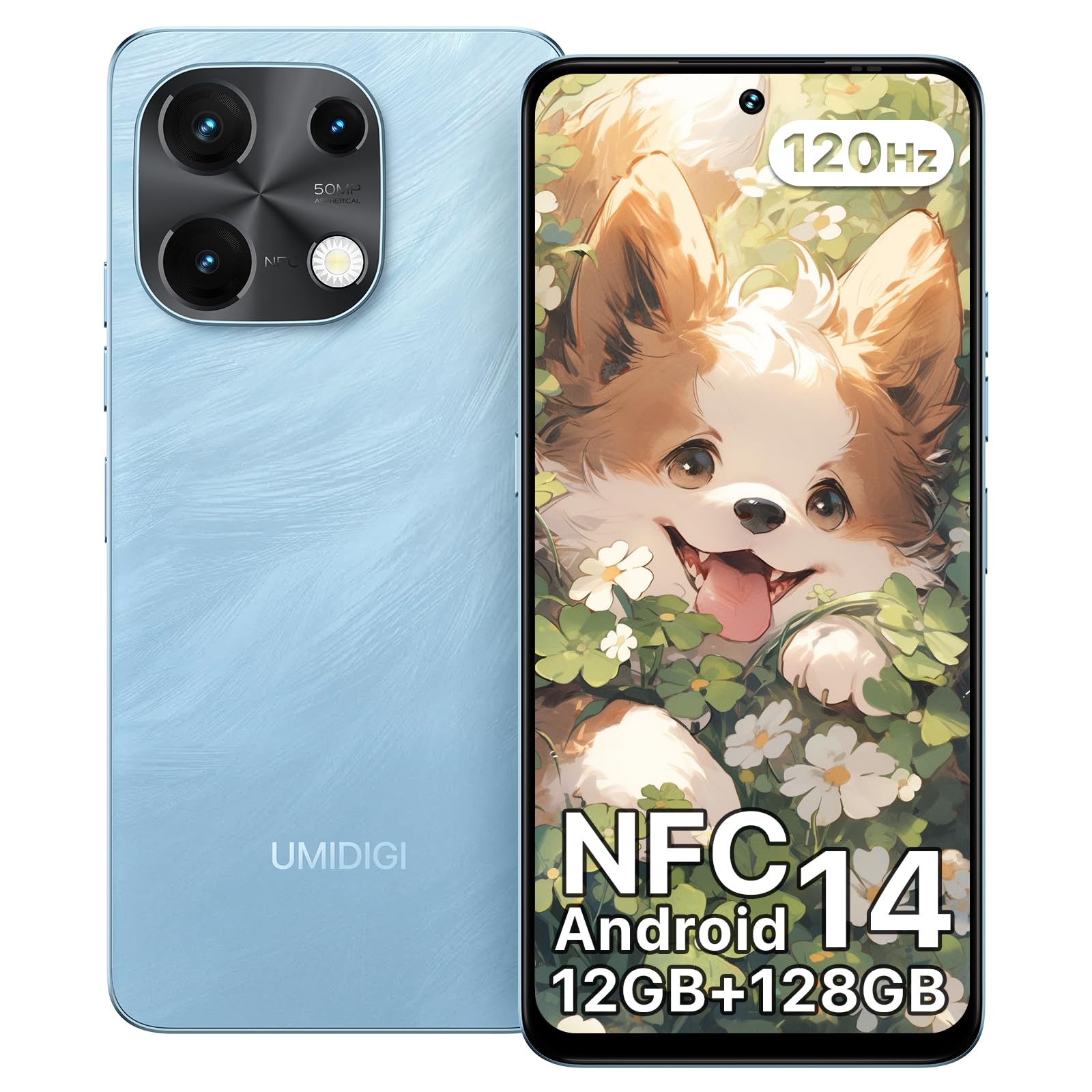 UMIDIGI Note 100 Smartphone 128GB 6,8 Zoll 50MP