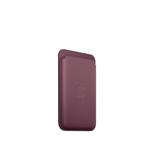 Apple iPhone Feingewebe Wallet mit MagSafe Kartenetui Mulberry