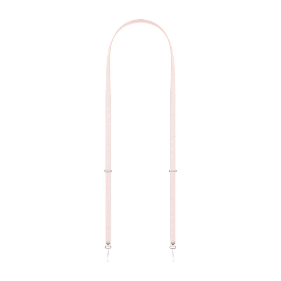 Apple Crossbody Strap Umhängeband Zartrosa verstellbar