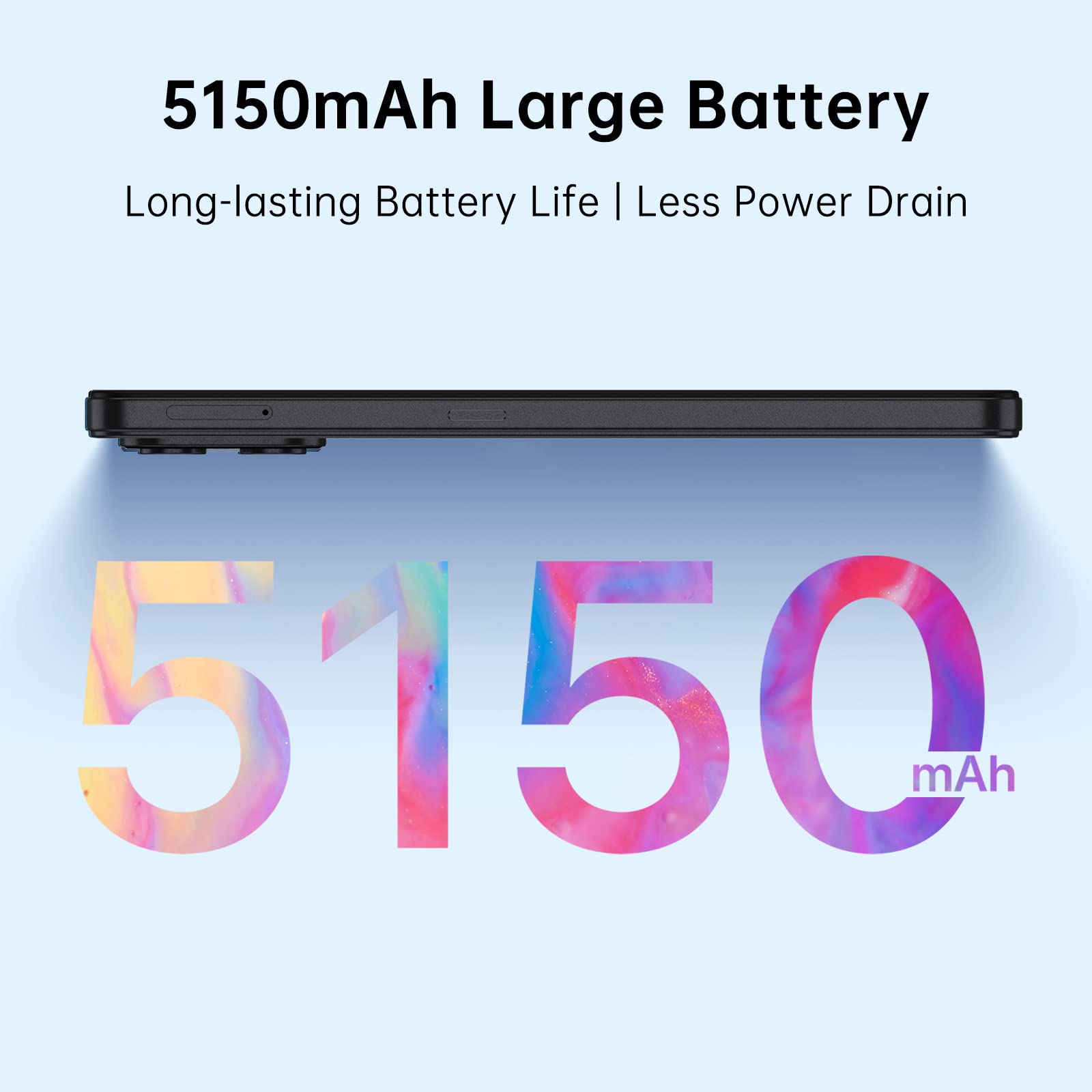 UMIDIGI G100A Smartphone 6,9" 8GB/128GB Schwarz 120Hz