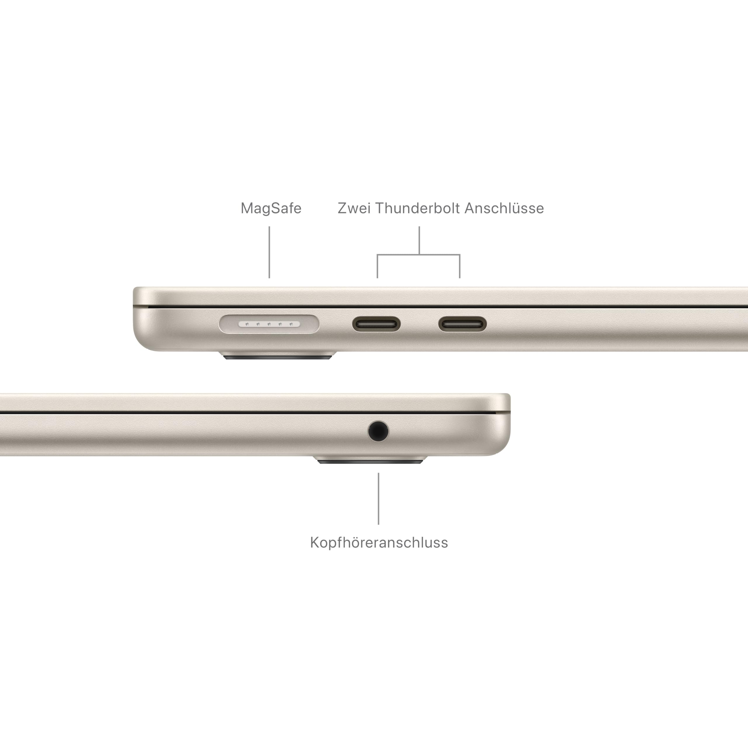 Apple MacBook Air 13 M3 Laptop Polarstern 512GB 16GB
