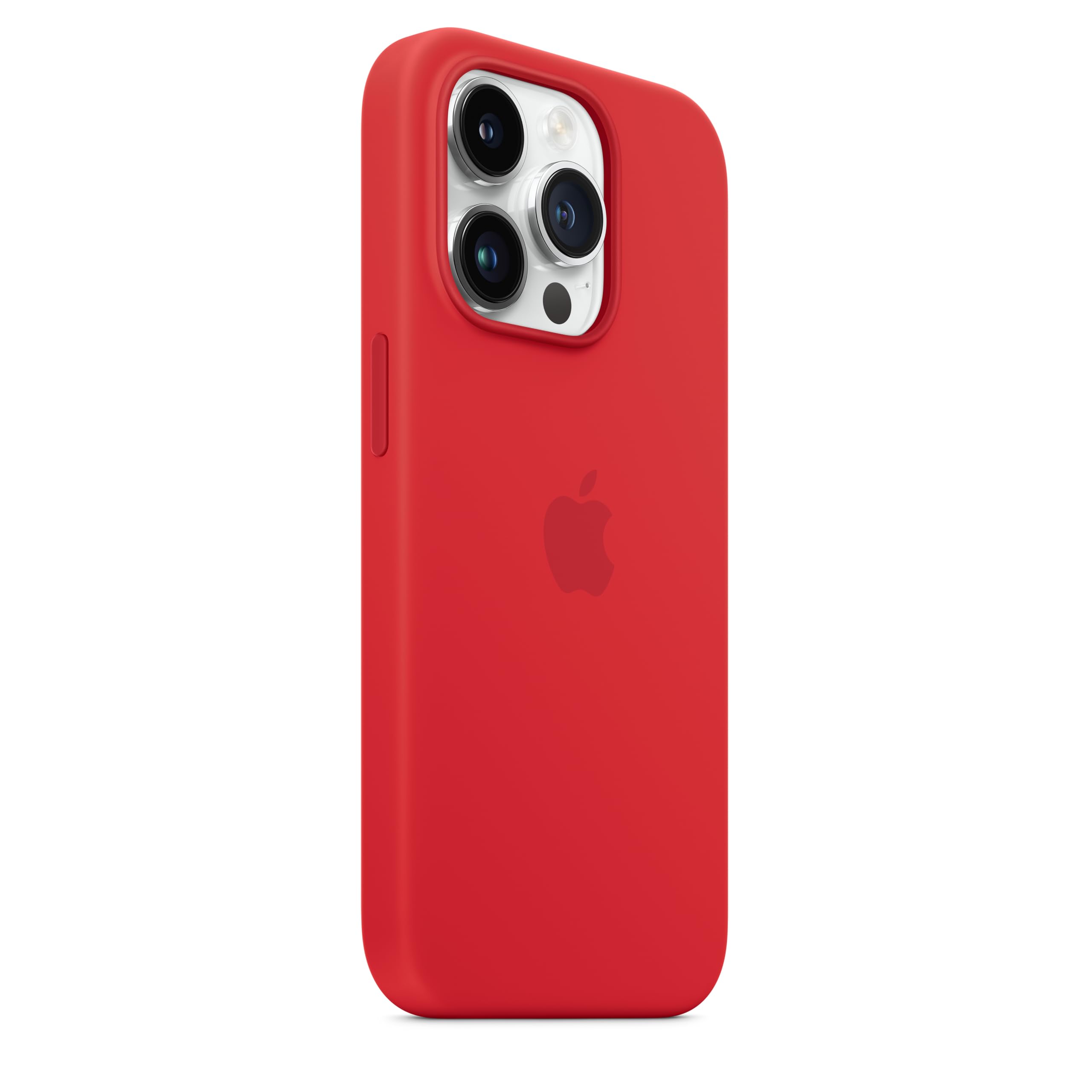 Apple iPhone 14 Pro Silikon Hülle MagSafe Rot