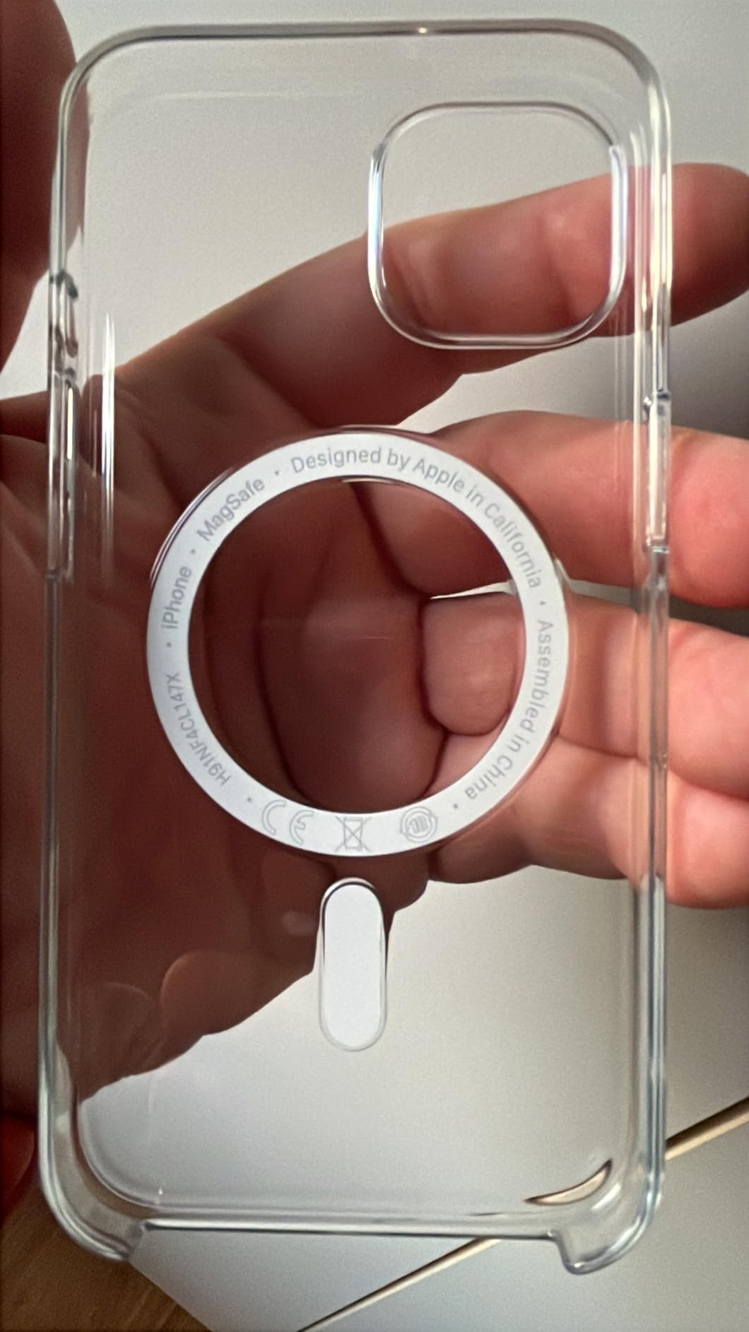 Apple Clear Case MagSafe iPhone 13 transparent