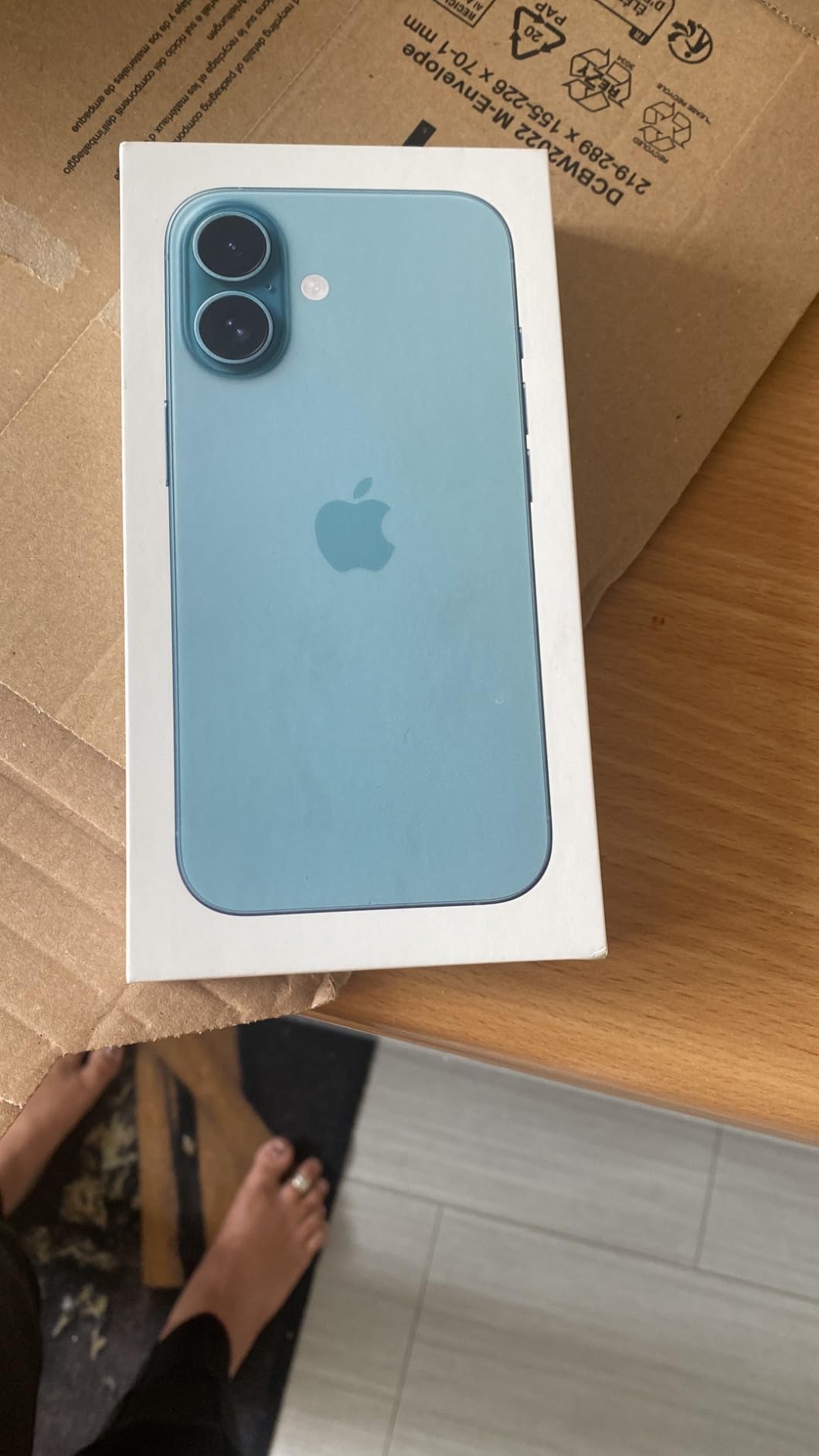 Apple iPhone 16 Smartphone 512 GB Blaugrün A18