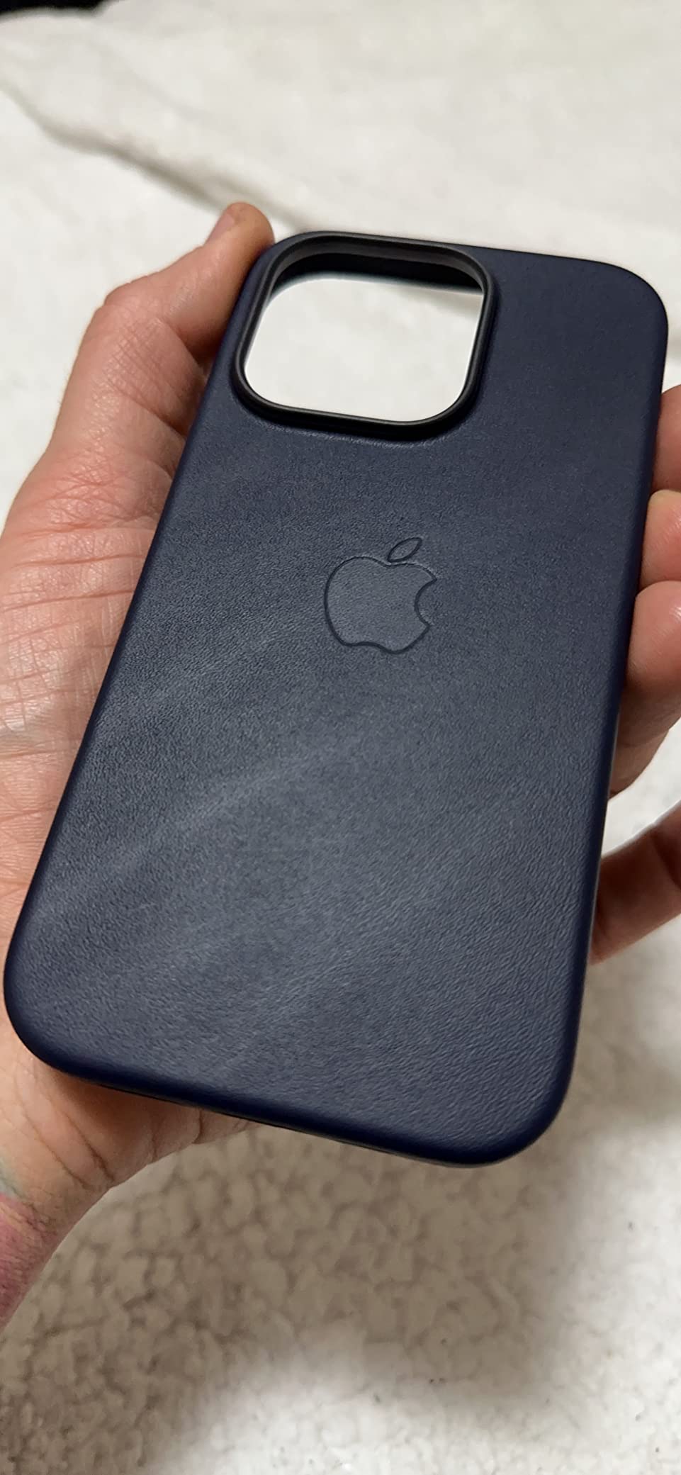 Apple iPhone 14 Pro Leder Hülle MagSafe Umbra