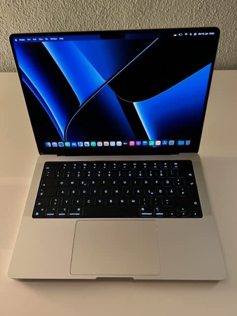 Apple MacBook Pro 14 M1 Pro 16GB 512GB Laptop Silber