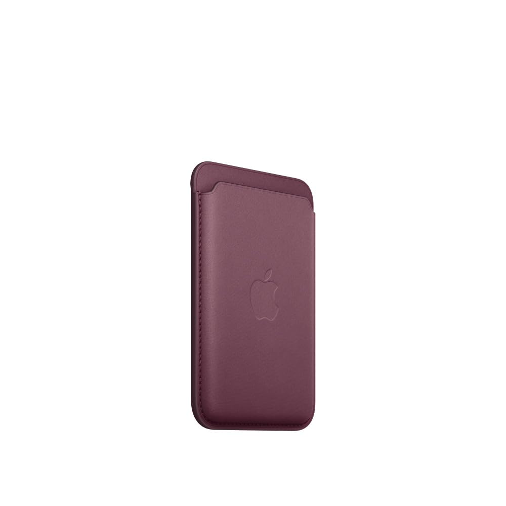 Apple iPhone Feingewebe Wallet mit MagSafe Kartenetui Mulberry