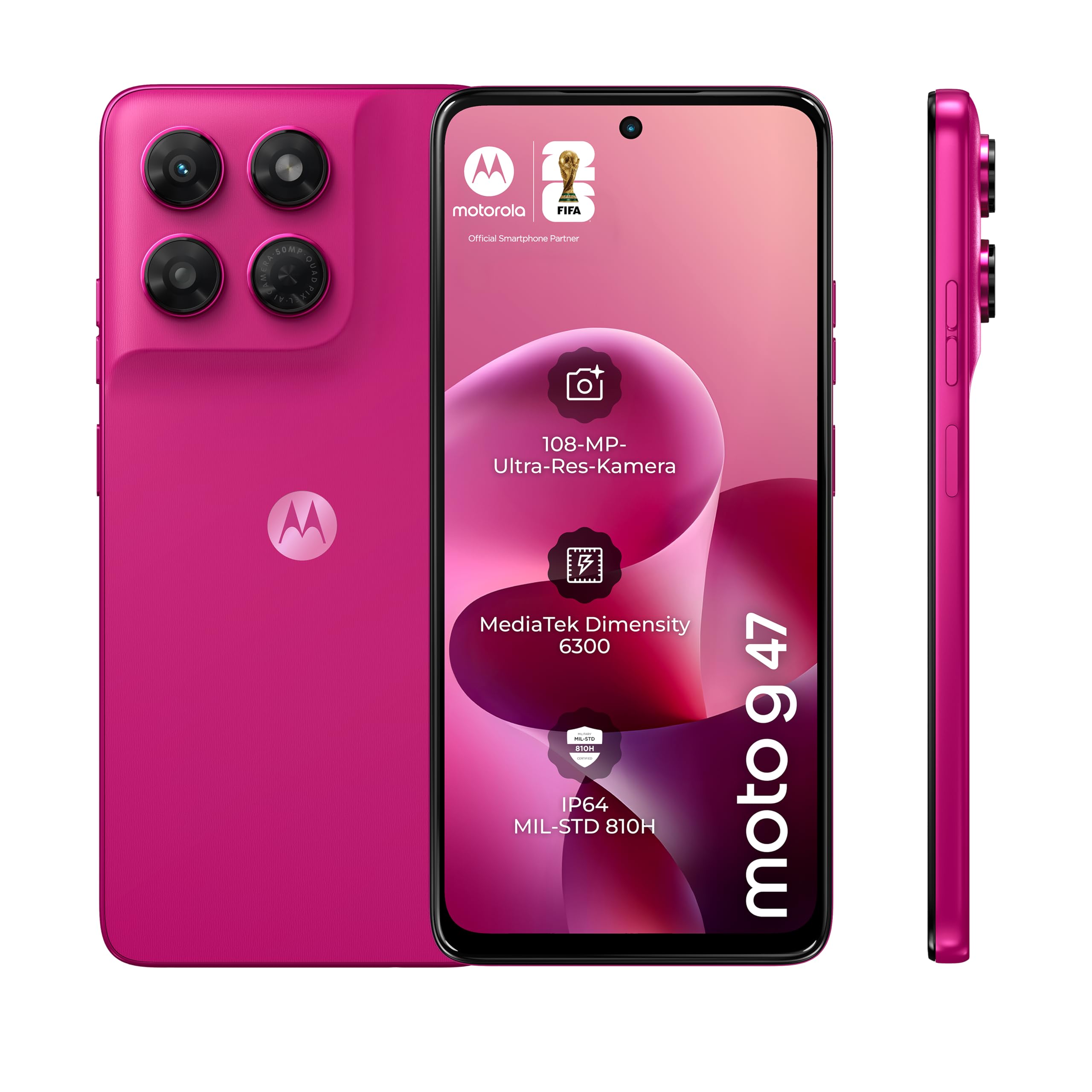 Motorola Moto g87 Smartphone 8/256GB Black 200 MP