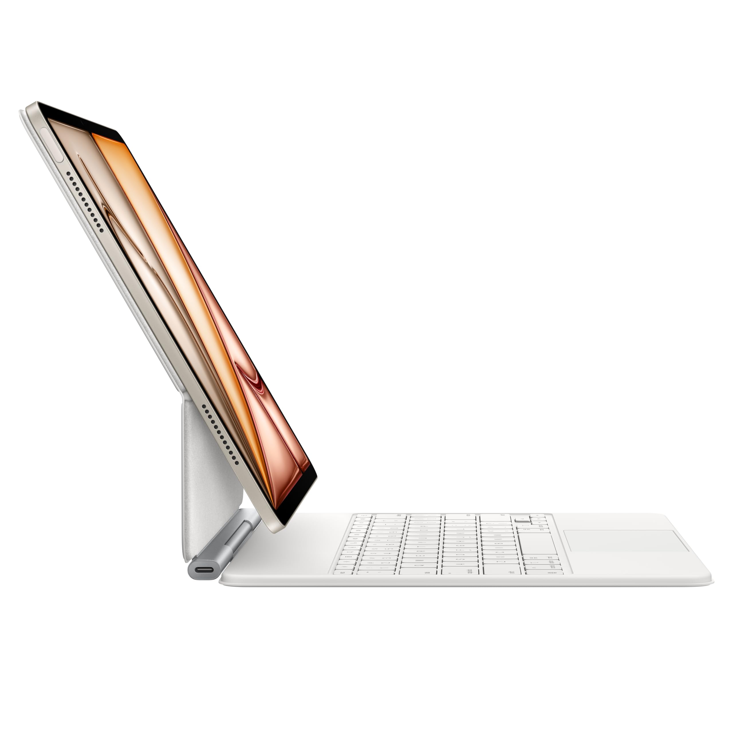 Apple iPad Magic Keyboard Case 13 Zoll Weiß Trackpad