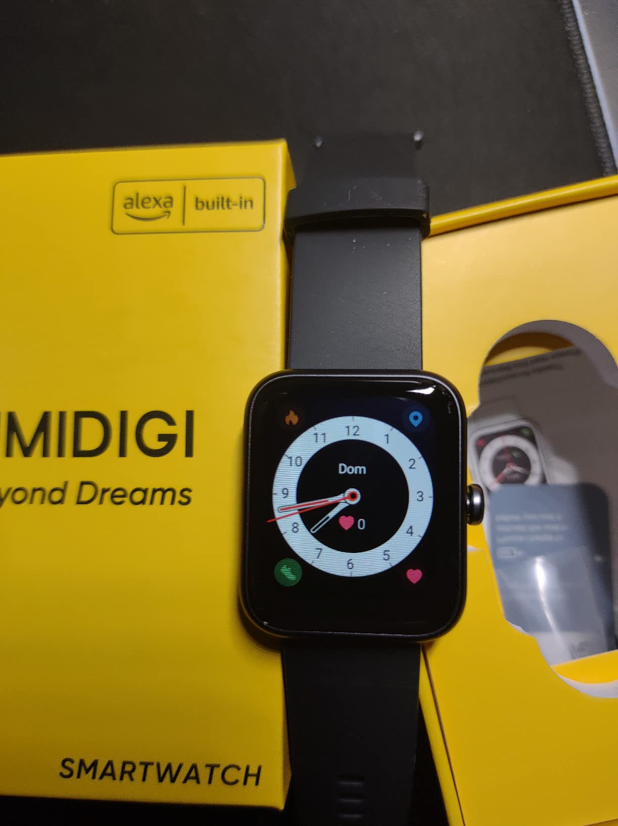 UMIDIGI UFit Pro Smartwatch 40mm Schwarz 5ATM