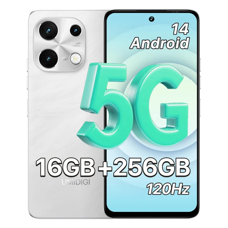 UMIDIGI Note 100 5G Smartphone 256GB 120Hz