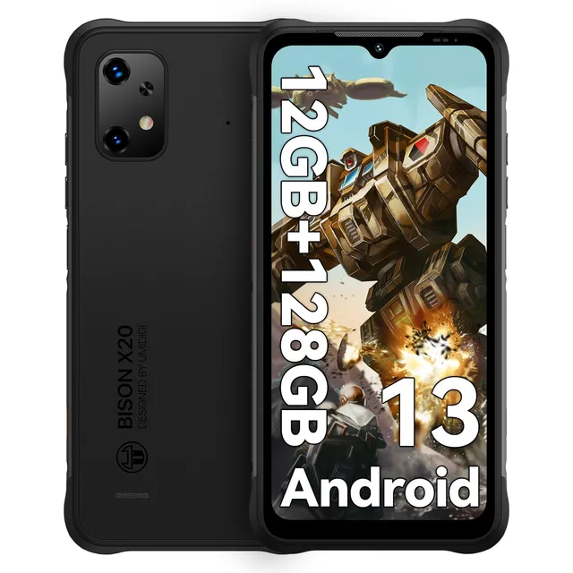 UMIDIGI BISON X20 Smartphone 128GB Outdoor-Handy IP68