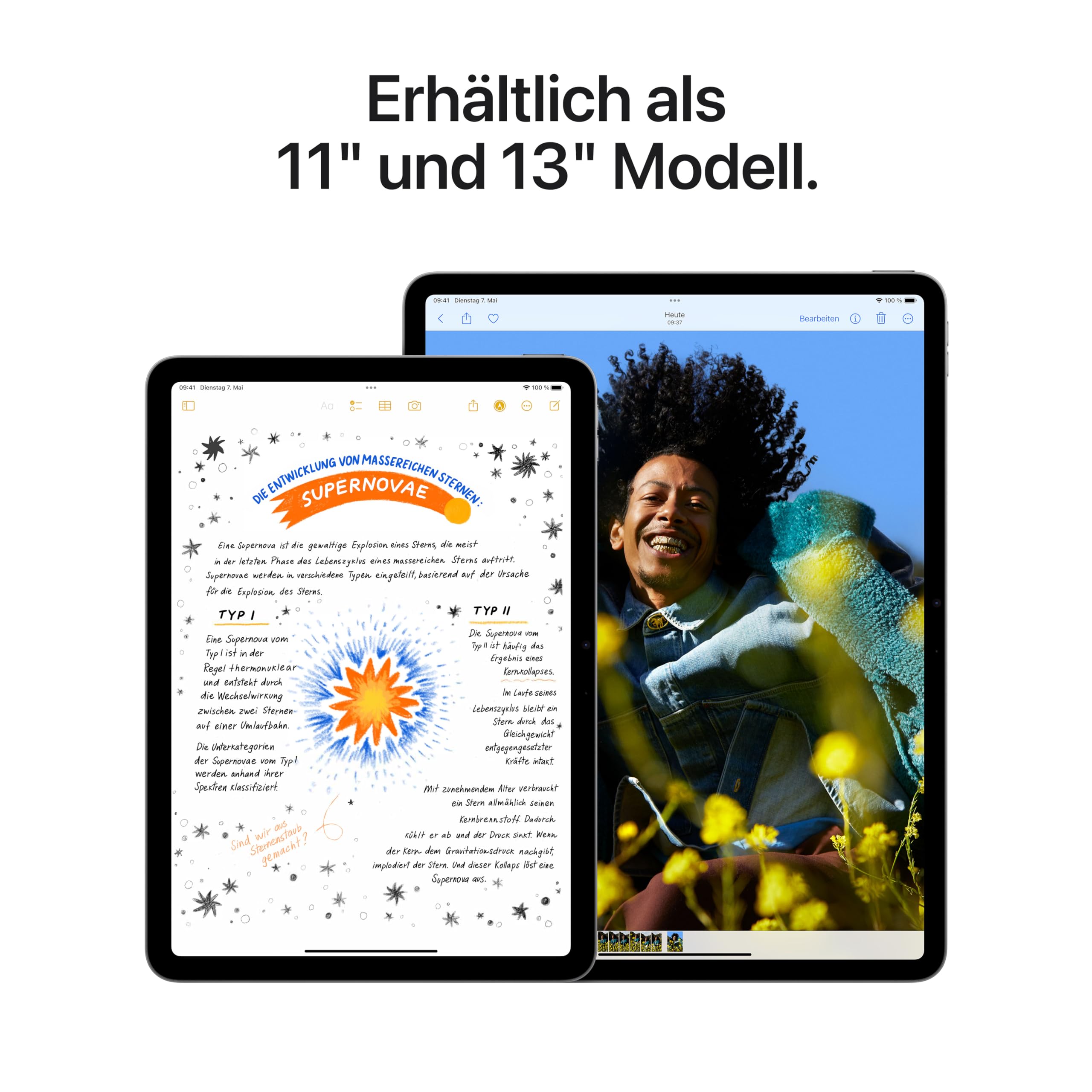 Apple iPad Air 11 M2 Tablet 128GB Blau 5G