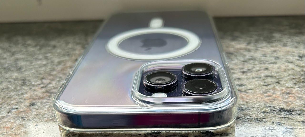 Apple iPhone 14 Pro Max Clear Case Hülle MagSafe transparent