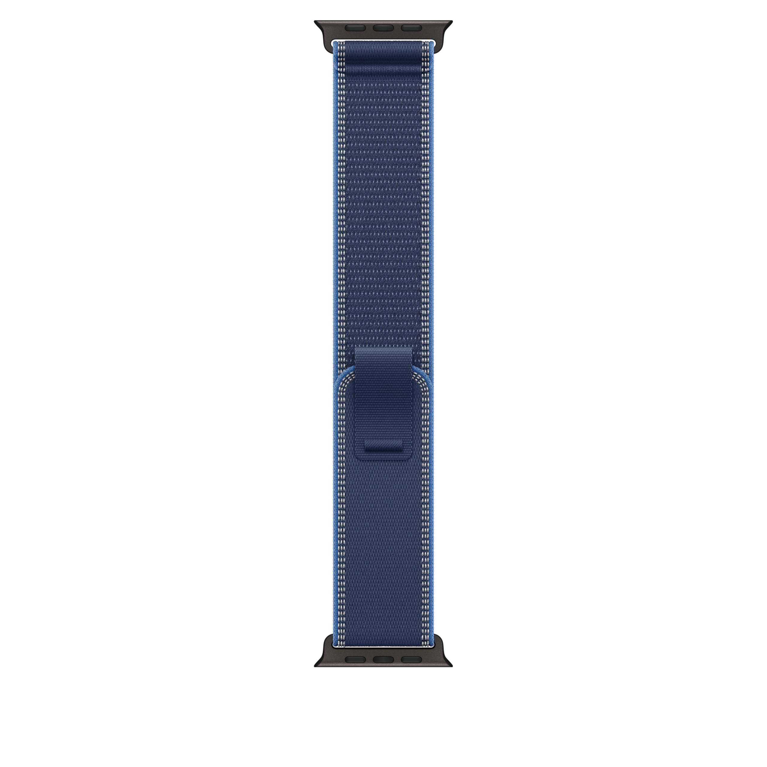 Apple Watch Trail Loop Armband 49mm Blau M/L Nylon