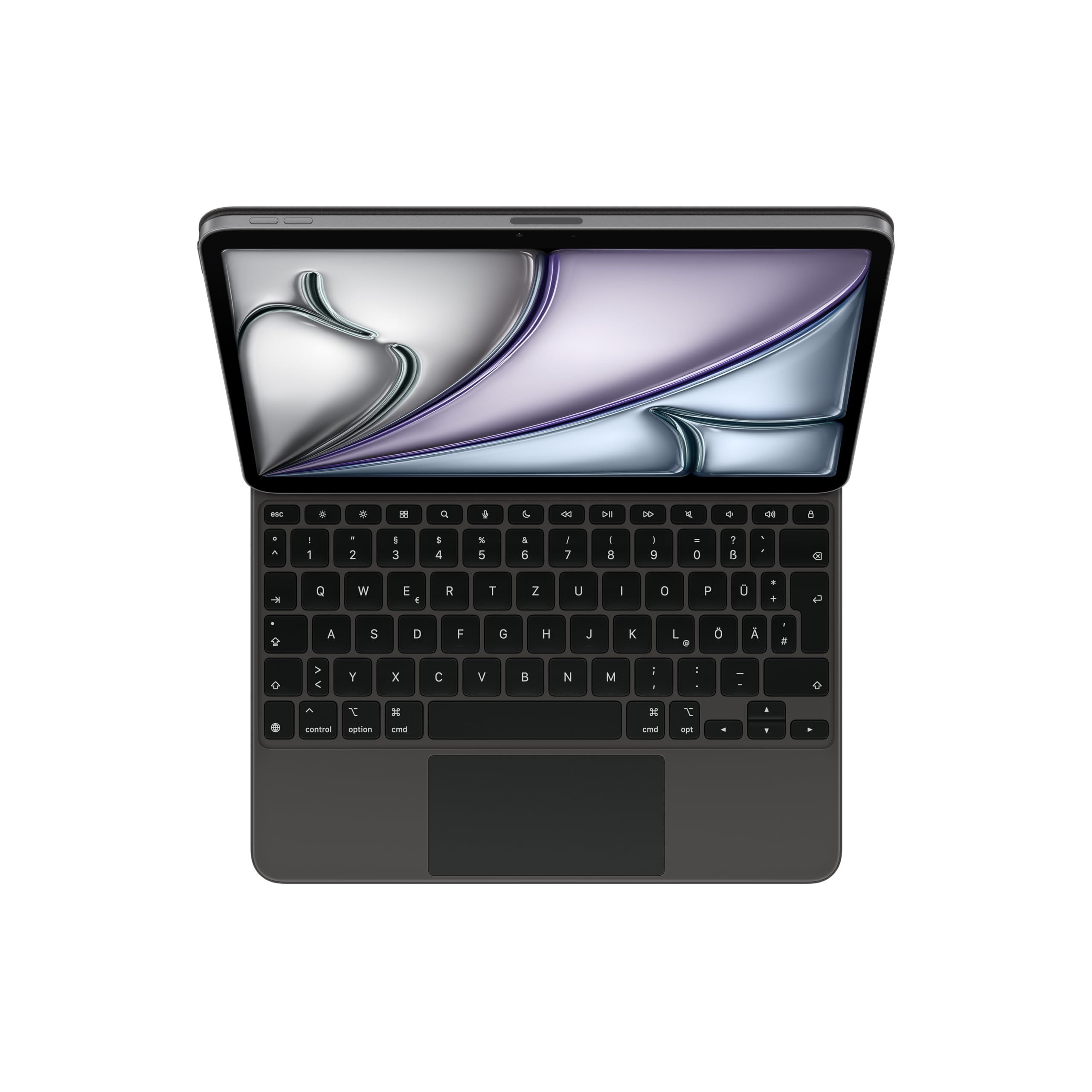 Apple Magic Keyboard 11 iPad Air M3 Tastatur Deutsch Schwarz