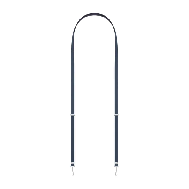 Apple Crossbody Band Umhängeband Blau verstellbar